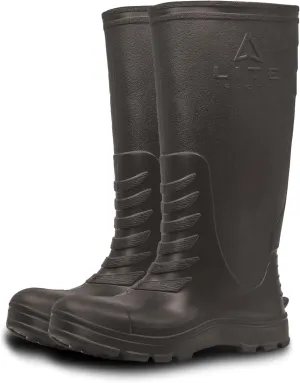 16 Classic Mens Boots, Lightweight, Waterproof, Hunting, Fishing, Rain, Chore Boot