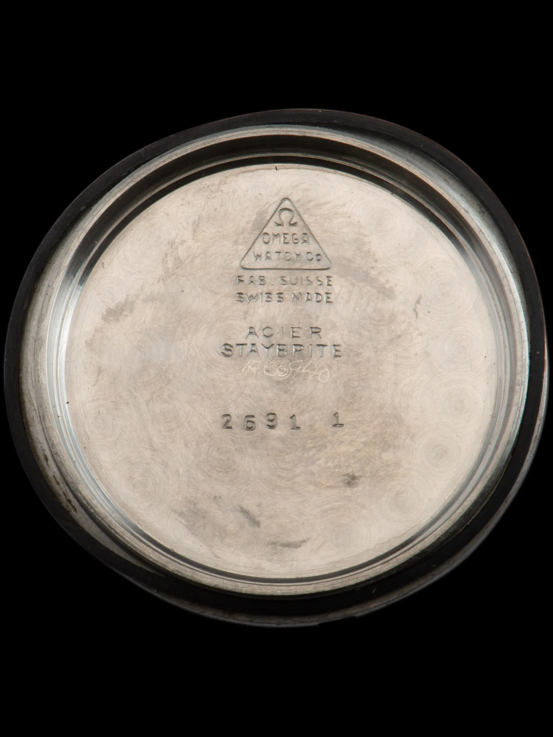 1950 Omega (Ref. 2691 1) "Honeycomb Dial" Cal. 410