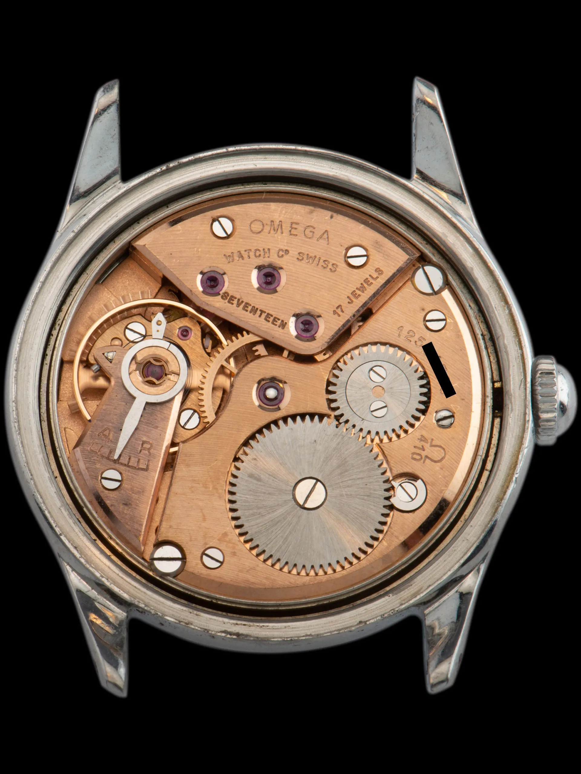 1950 Omega (Ref. 2691 1) "Honeycomb Dial" Cal. 410