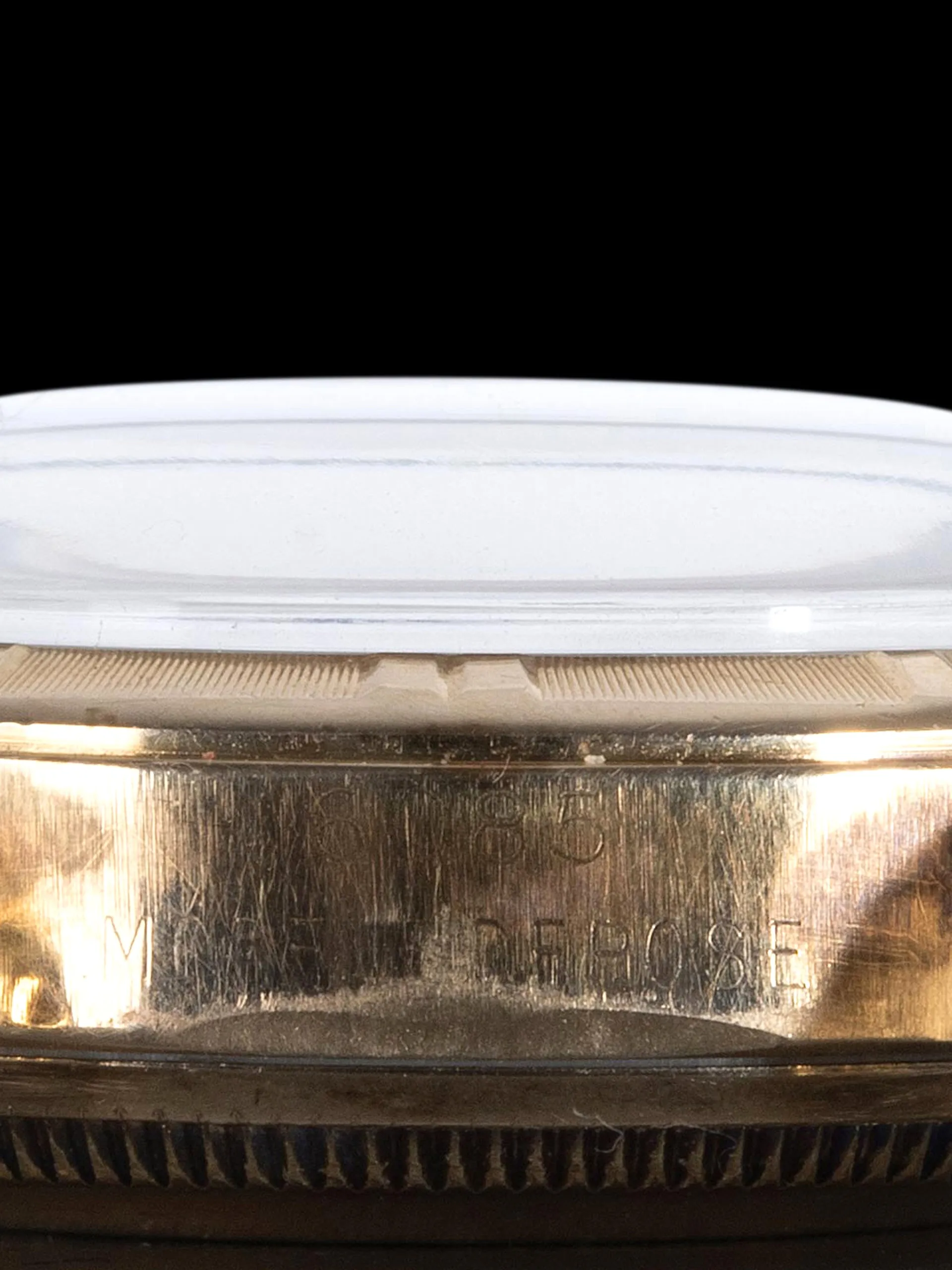 1952 Rolex Oyster Perpetual 14K YG (Ref. 6085) Honeycomb “OCC” Dial