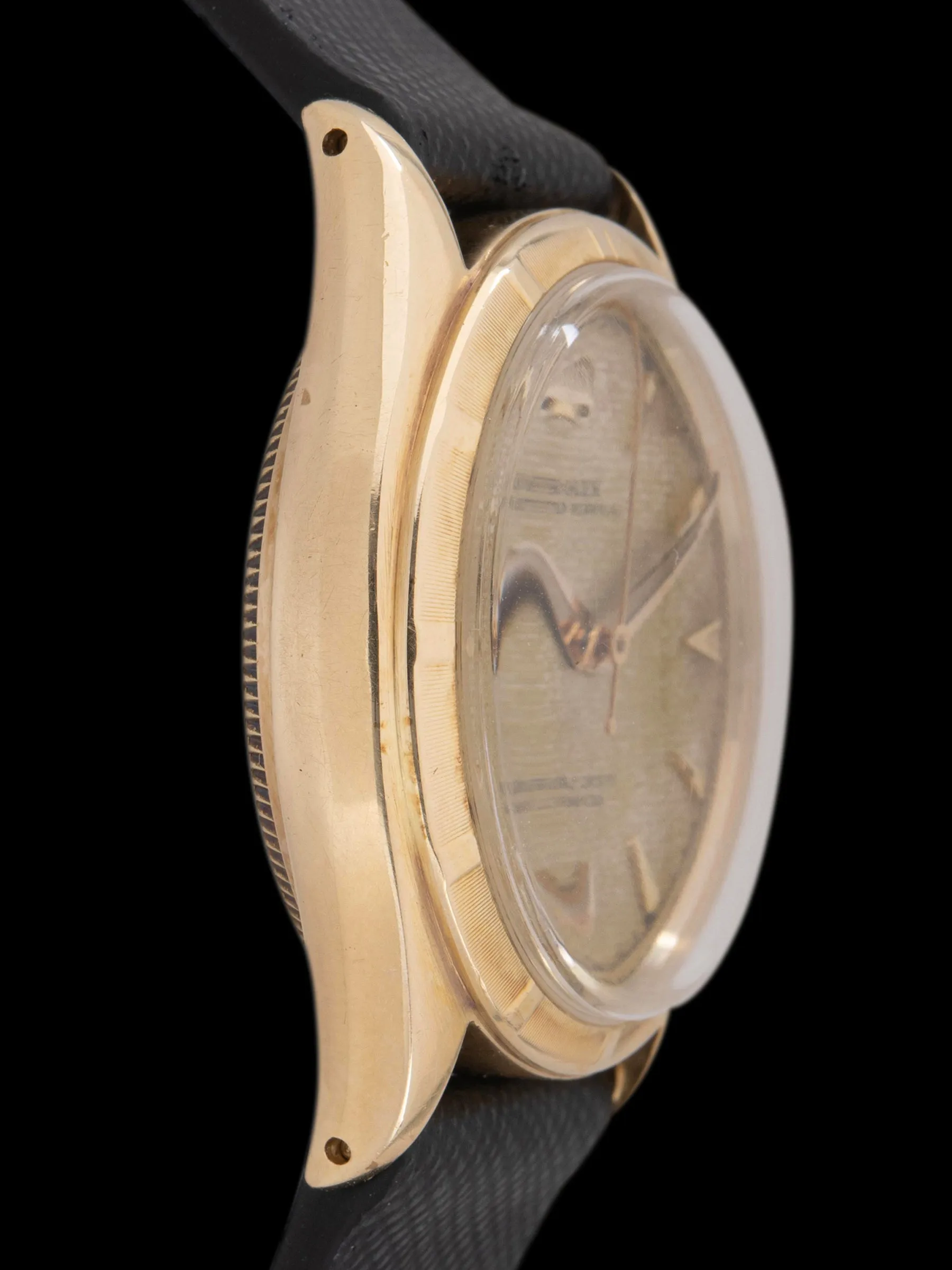 1952 Rolex Oyster Perpetual 14K YG (Ref. 6085) Honeycomb “OCC” Dial