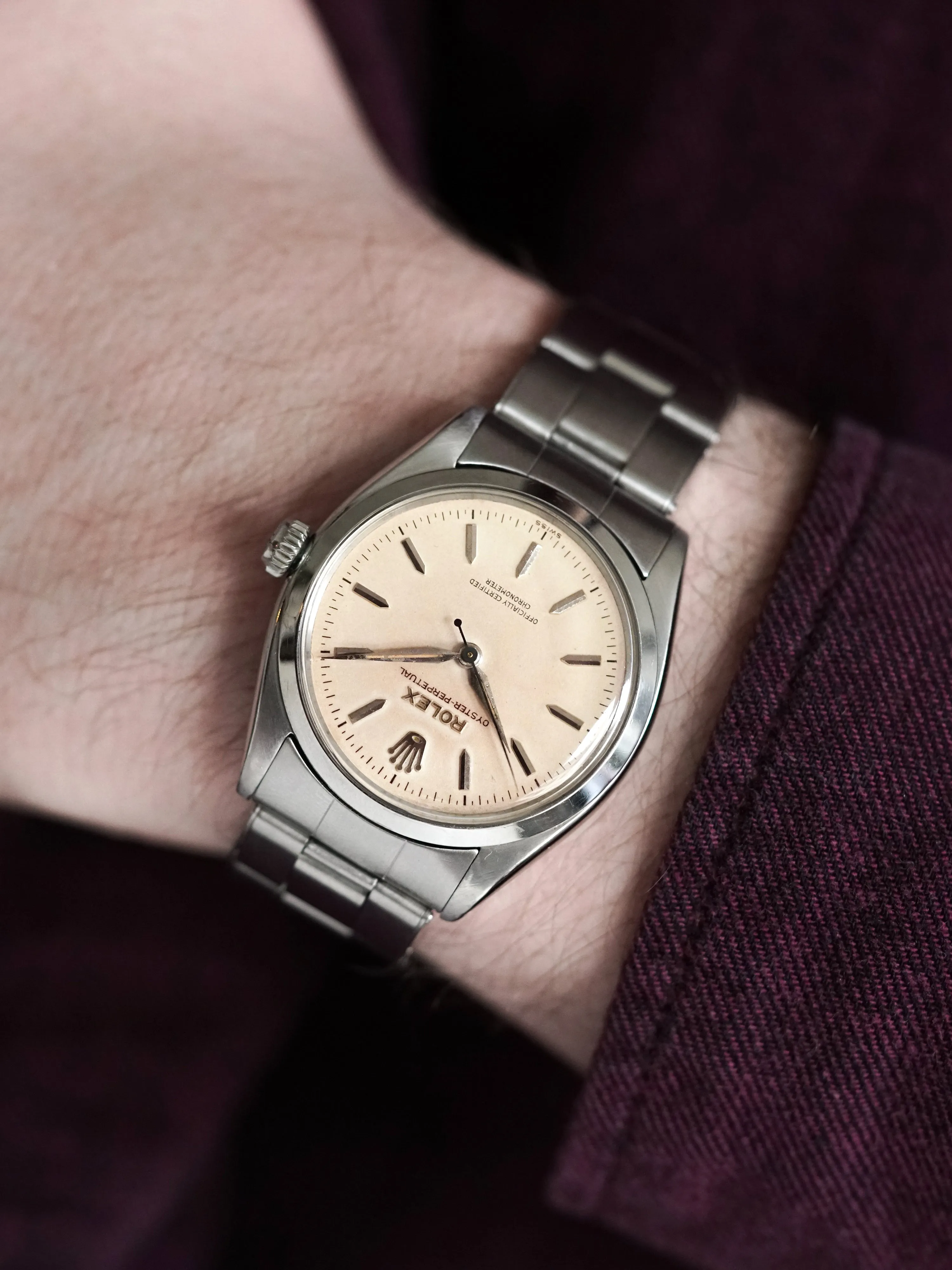 1955 Rolex Oyster-Perpetual (Ref. 6564) "OCC" Dial