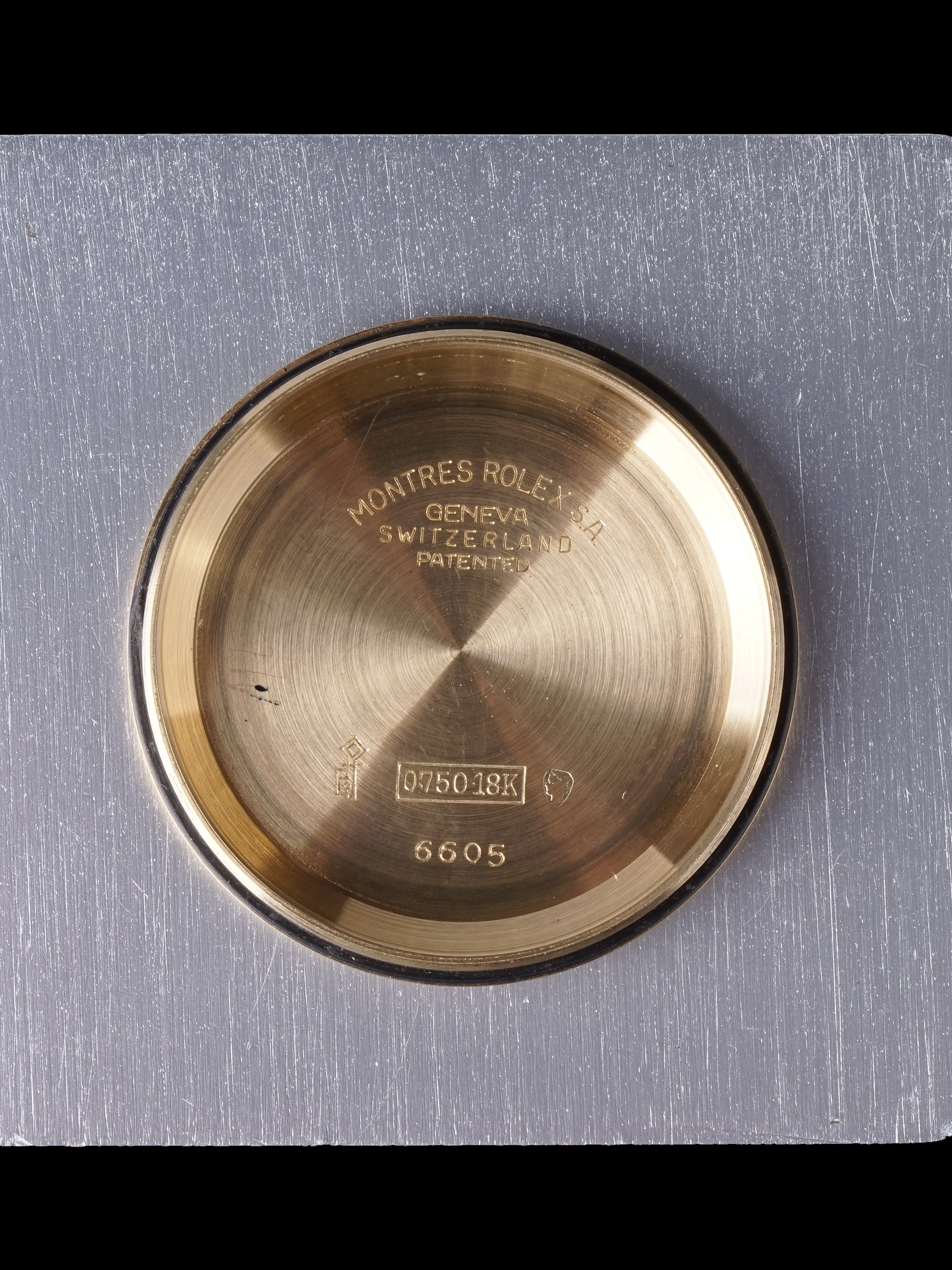 1957 Rolex Datejust (Ref. 6605) 18k YG
