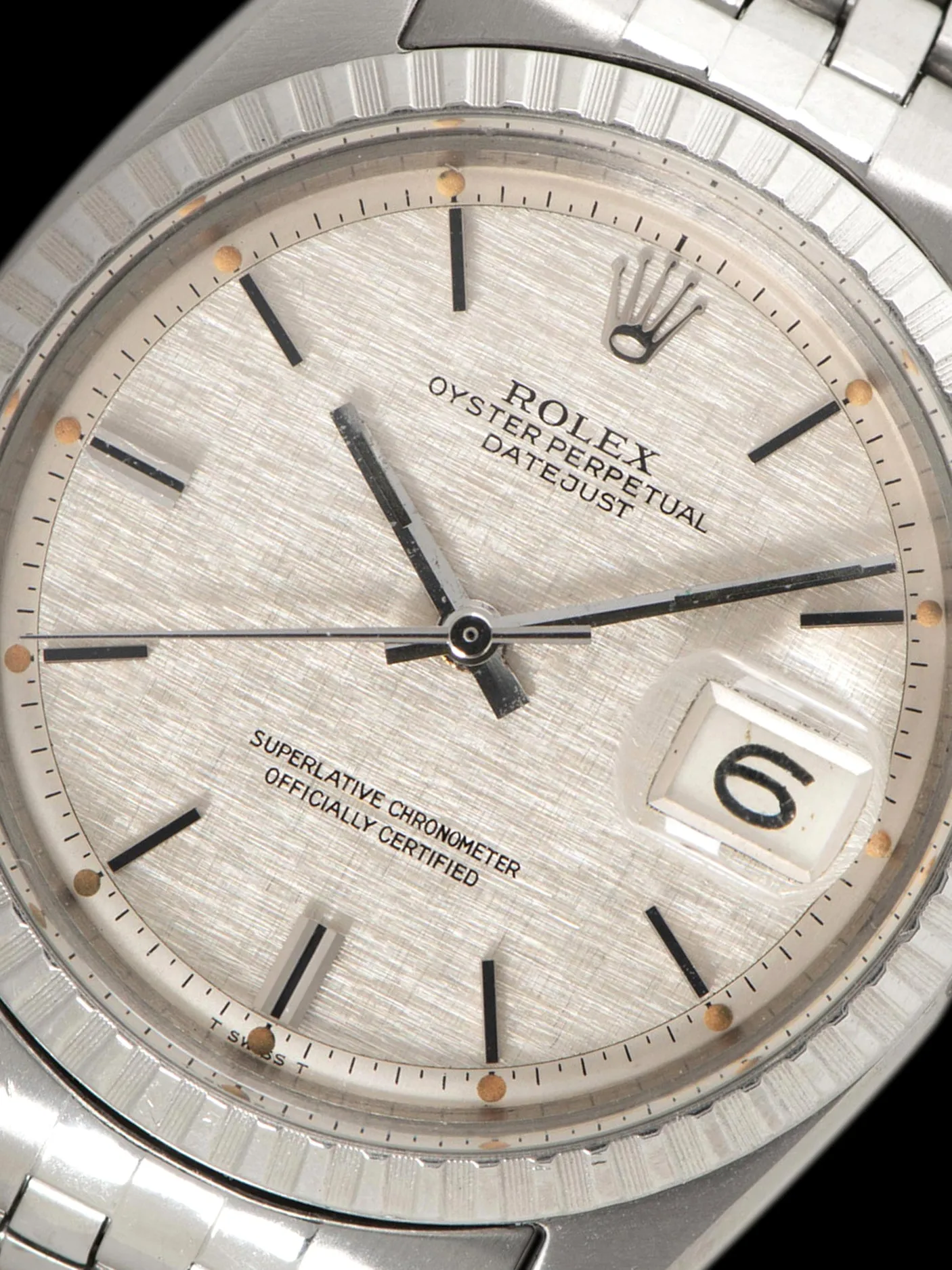 1966 Rolex Datejust (Ref. 1603) Silver Linen Dial