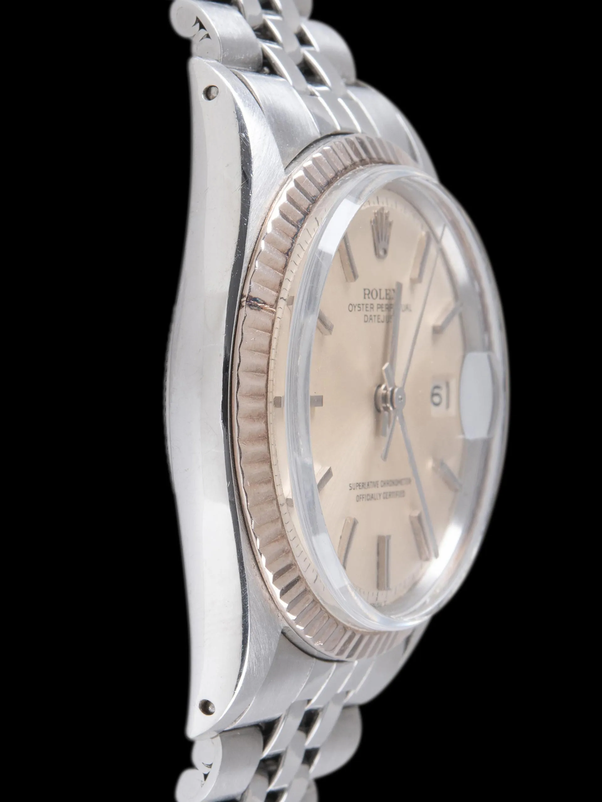 1969 Rolex Datejust (Ref. 1601) Silver Non-Luminous Dial