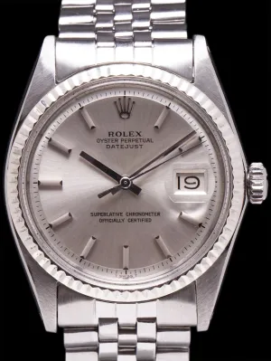 1970 Rolex Datejust (Ref. 1601) Non-Luminous