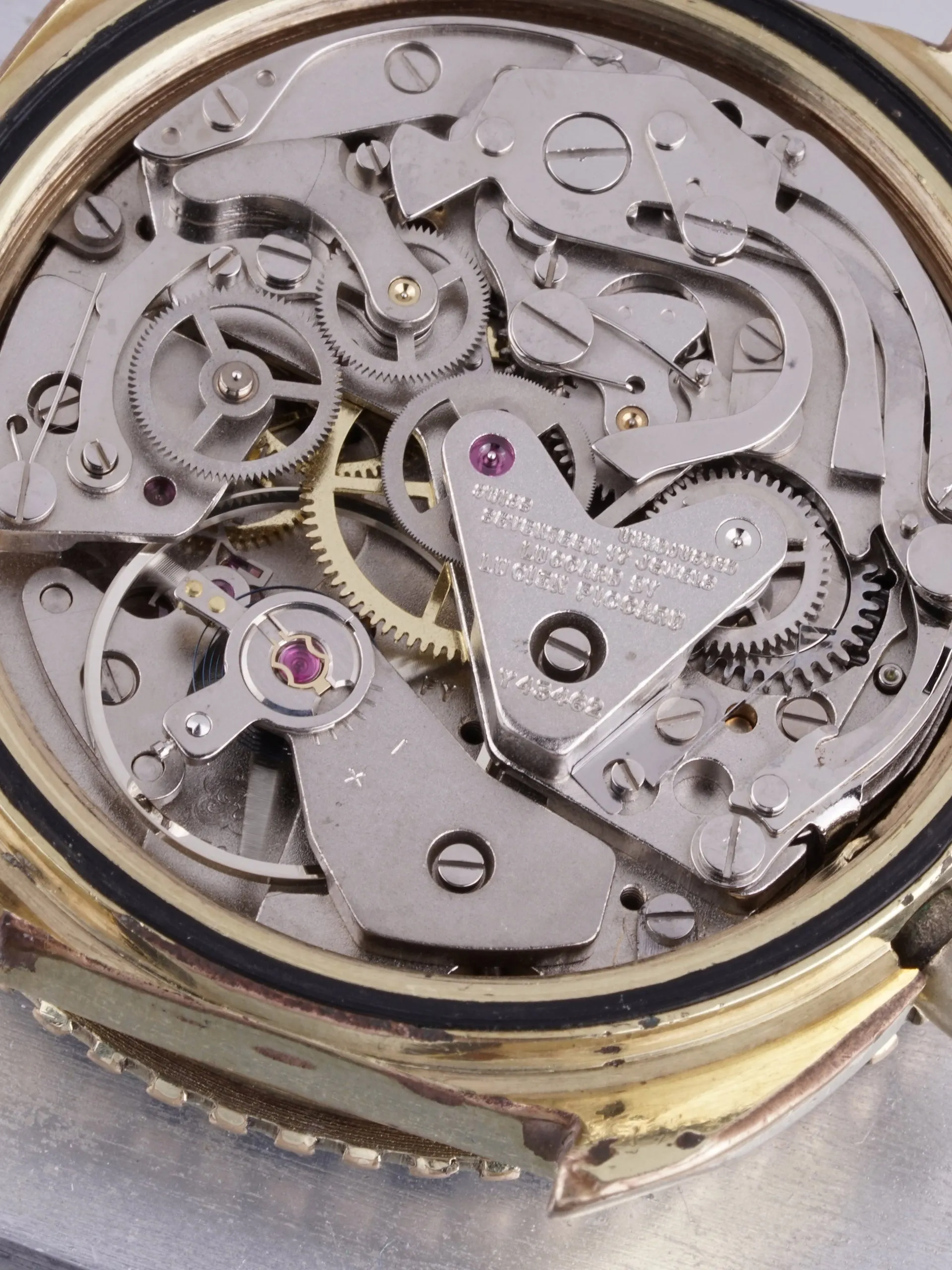 1970s Lucien Piccard Luccard Chronograph "Paul Newman Dial"