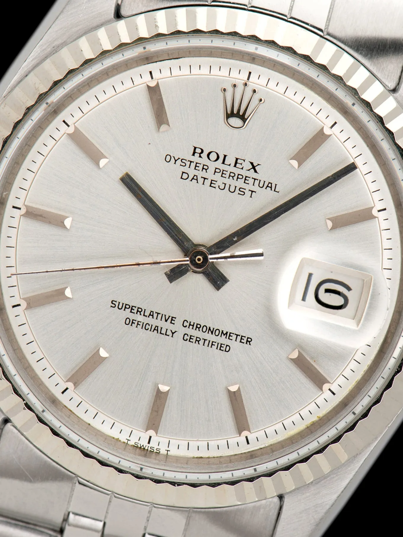 1971 Rolex Datejust (Ref. 1601) No-Lume Dial