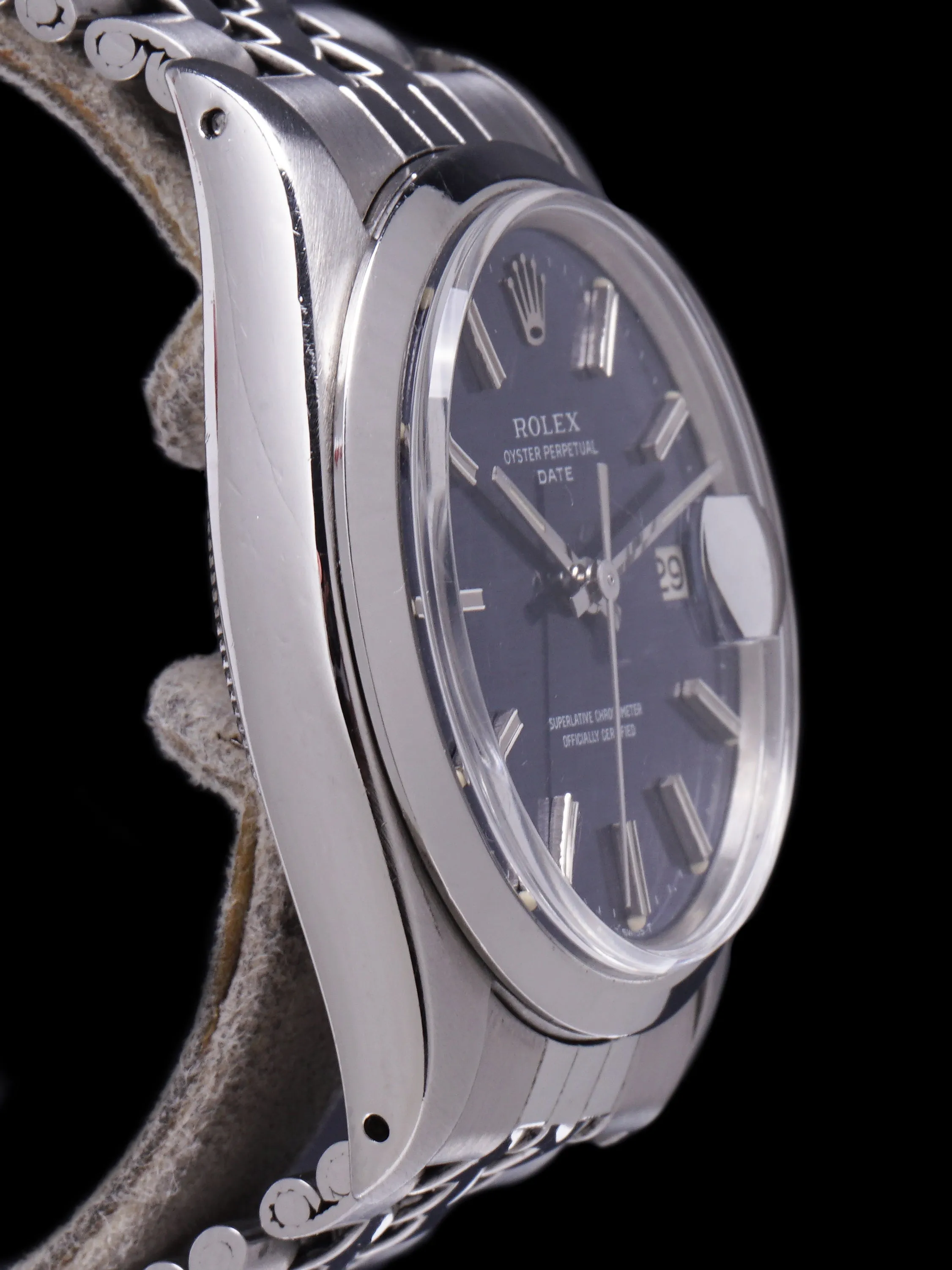 1971 Rolex Oyster Perpetual Date (Ref. 1500) Blue Mosaic Dial
