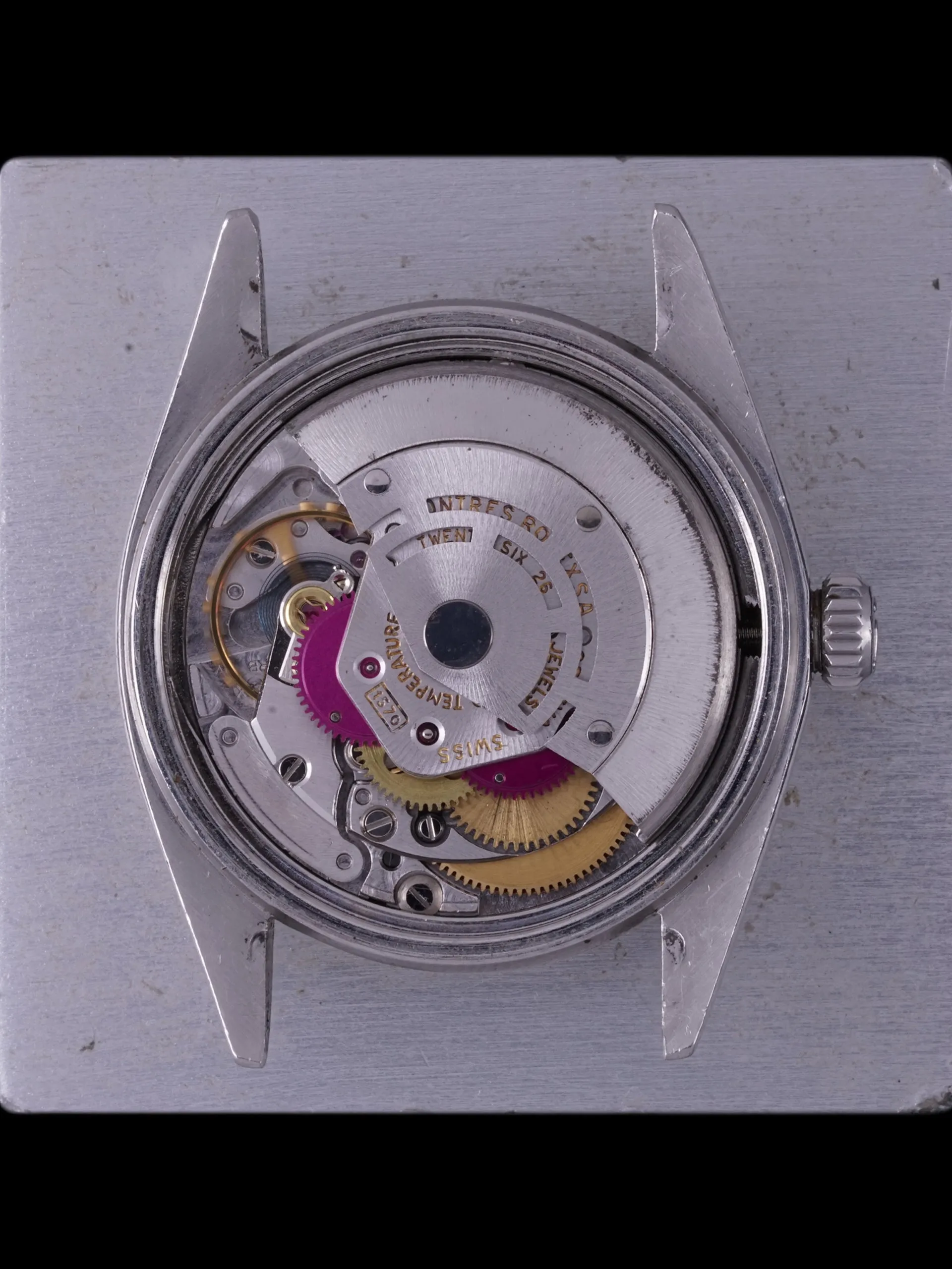 1972 Rolex Datejust (Ref. 1601) "Satin Slate Non-Luminous Dial"