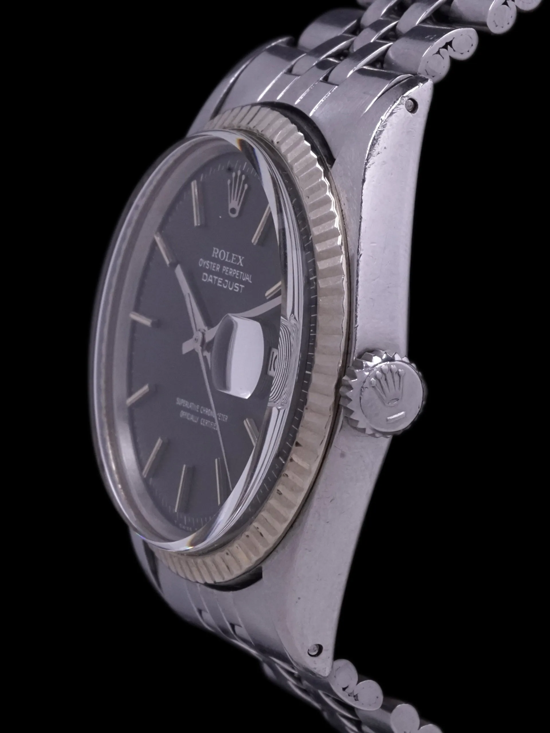 1972 Rolex Datejust (Ref. 1601) "Satin Slate Non-Luminous Dial"