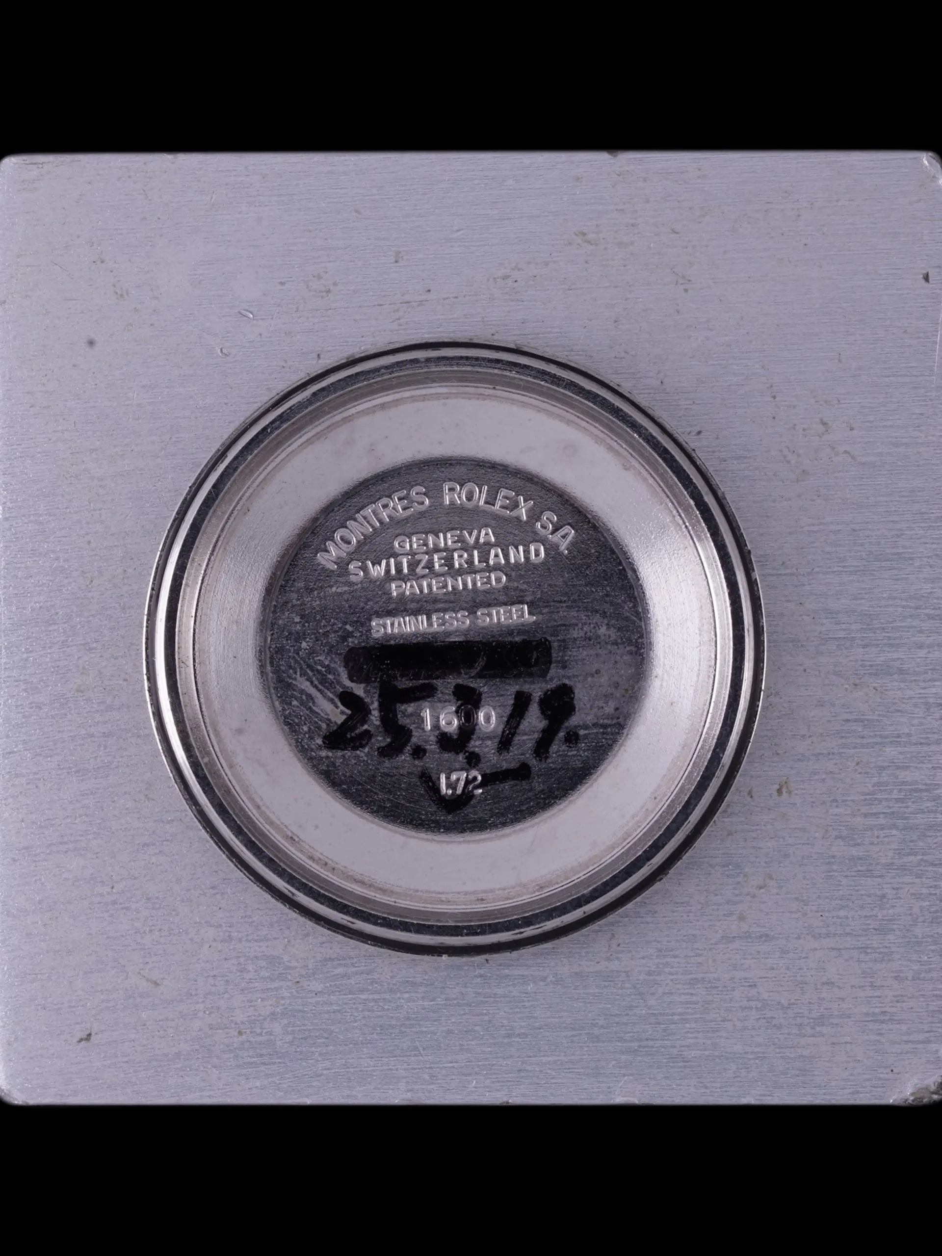 1972 Rolex Datejust (Ref. 1601) "Satin Slate Non-Luminous Dial"