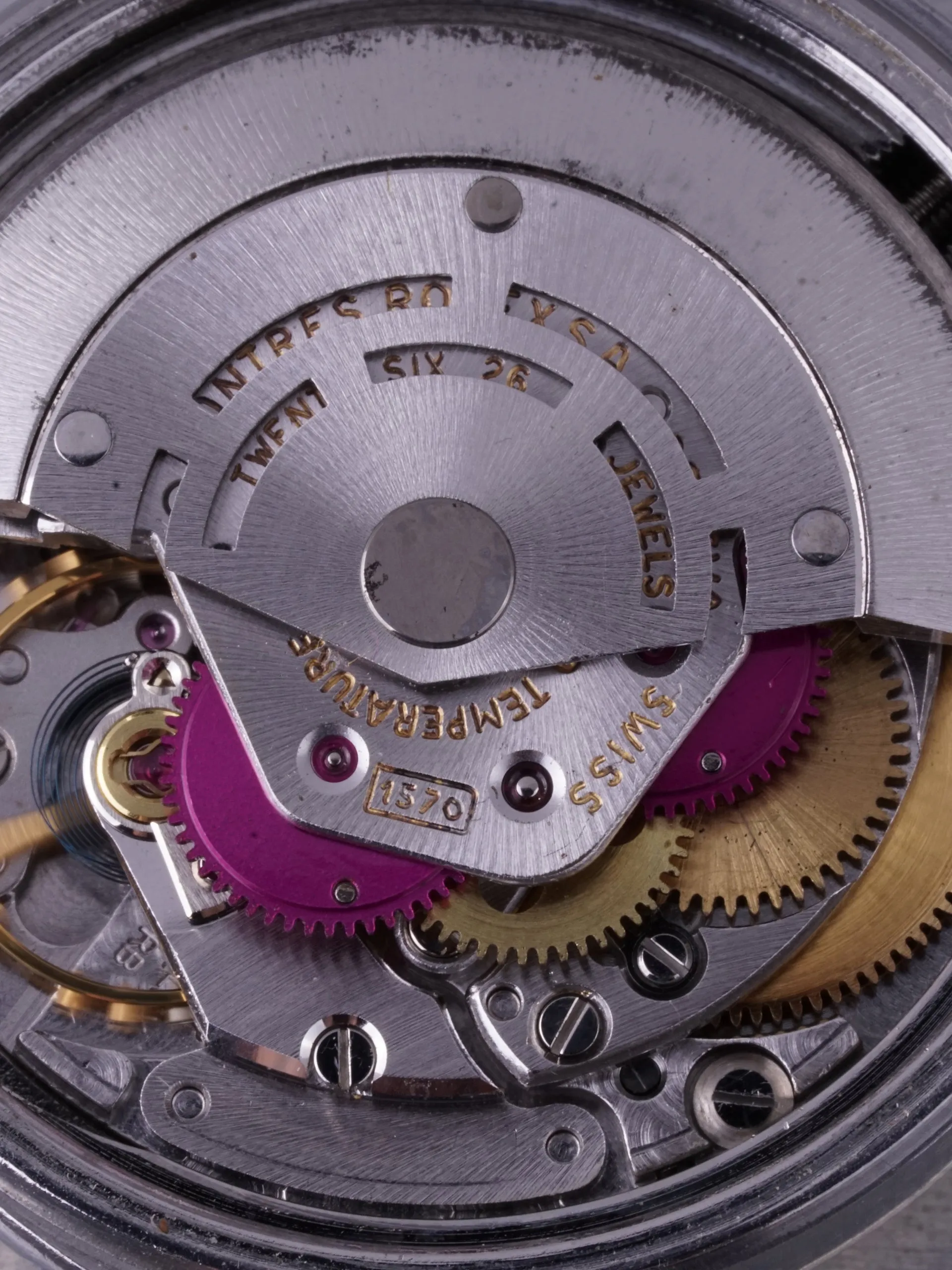 1972 Rolex Datejust (Ref. 1601) "Satin Slate Non-Luminous Dial"