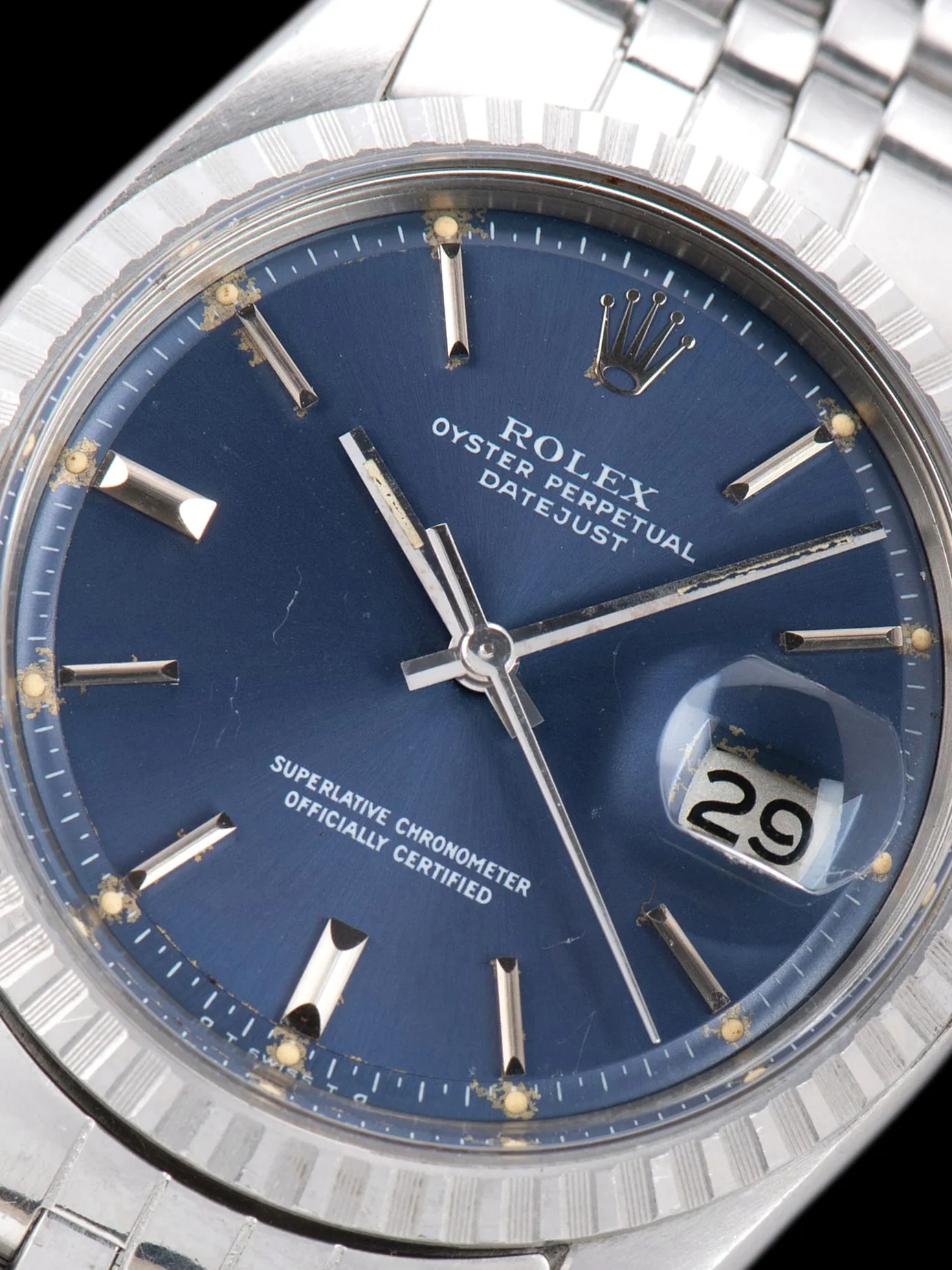1973 Rolex Datejust (Ref. 1603) Blue Sigma Dial