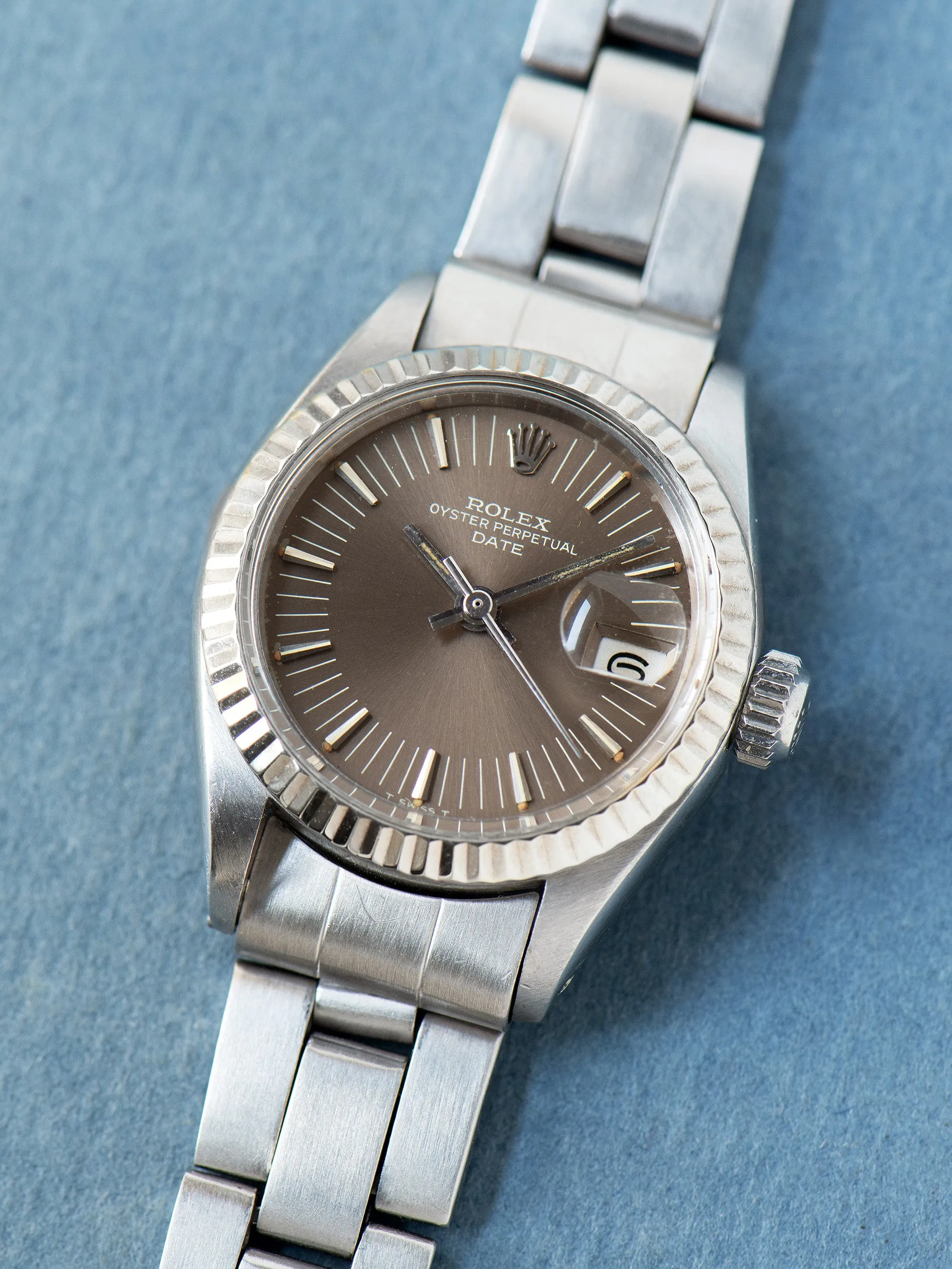 1975 Rolex Ladies Date (Ref. 6917) Taupe Radial Dial