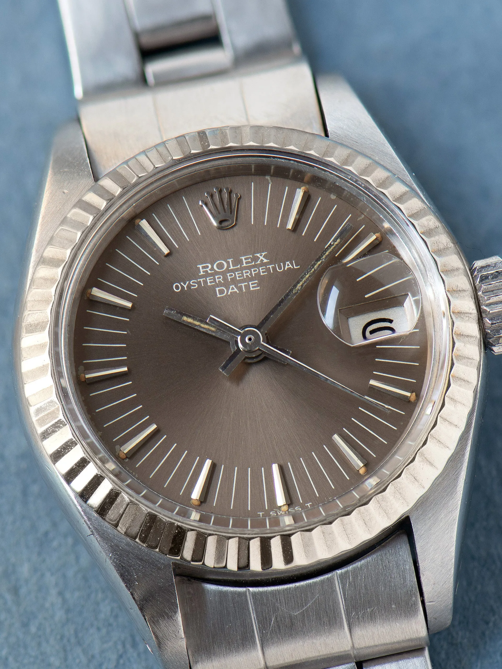 1975 Rolex Ladies Date (Ref. 6917) Taupe Radial Dial