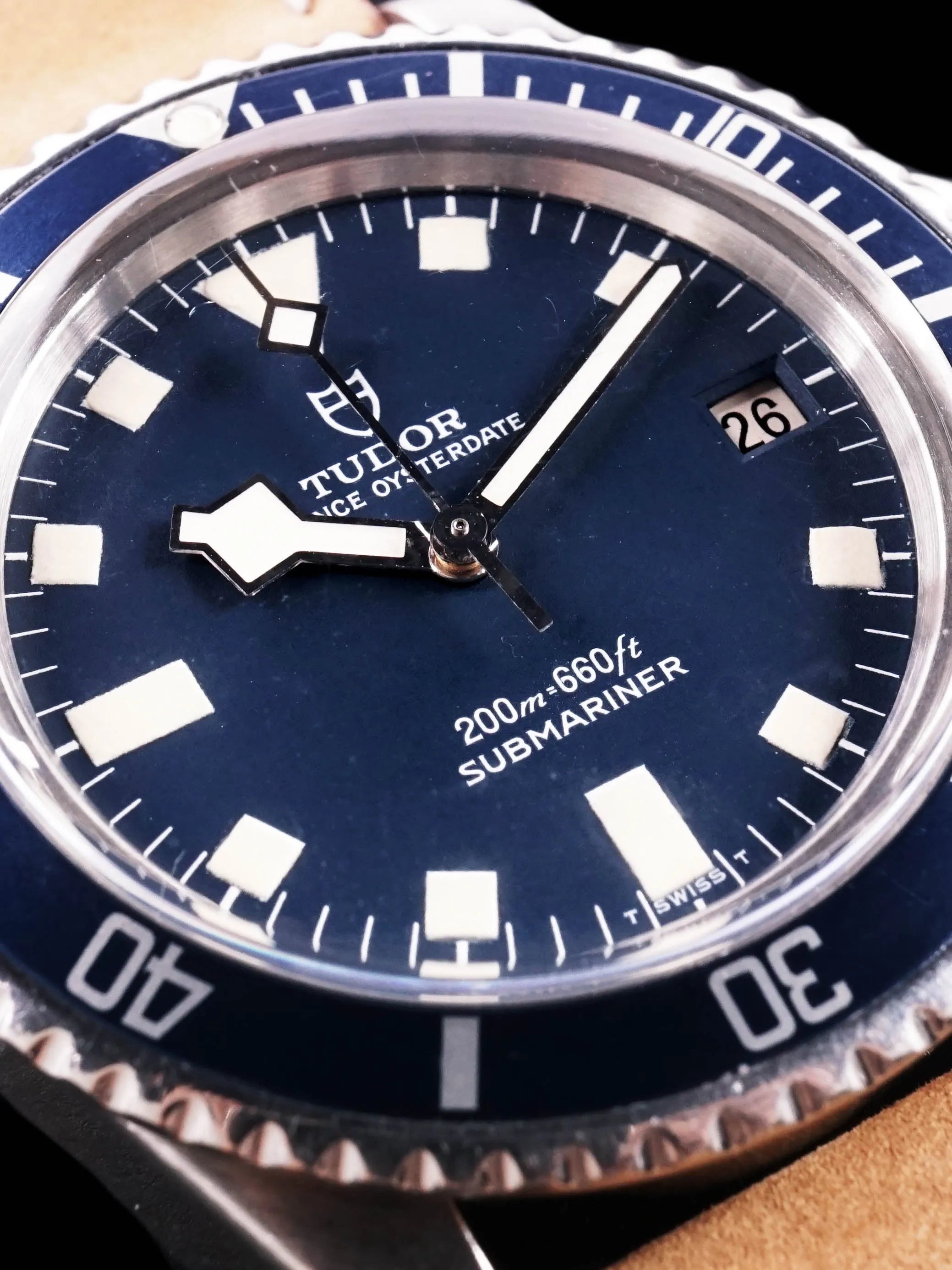 1978 Tudor Blue Submariner (Ref. 94110) "Snowflake"