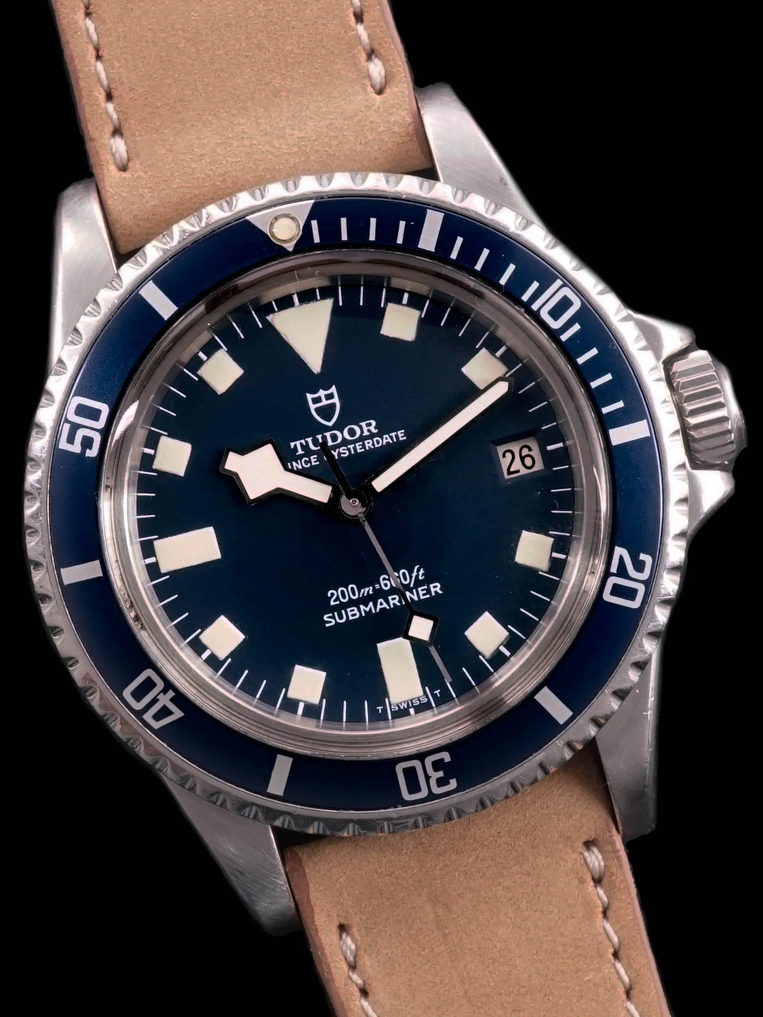 1978 Tudor Blue Submariner (Ref. 94110) "Snowflake"