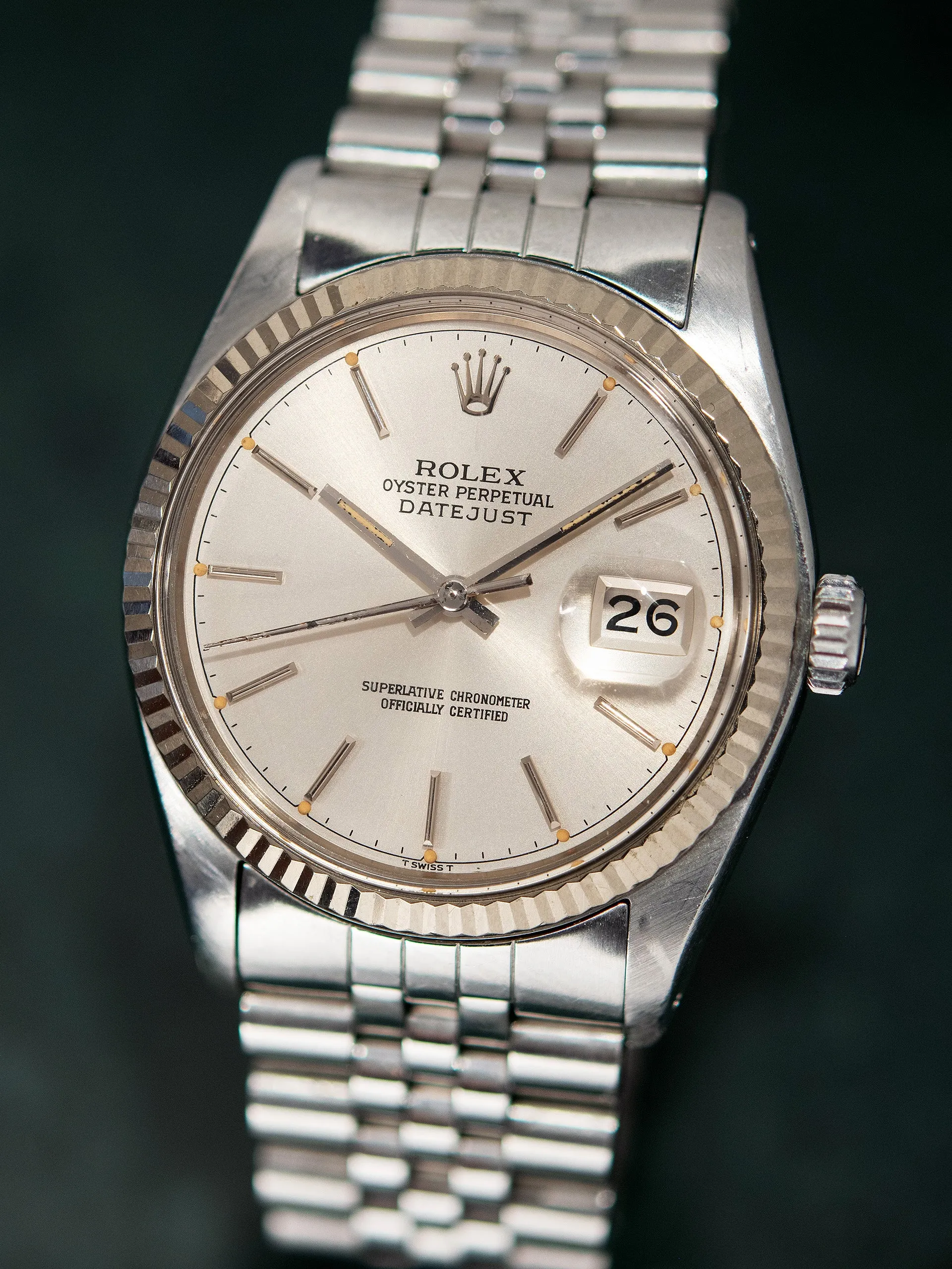 1979 Rolex Datejust (Ref. 16014) Silver "Chapter Ring" Dial