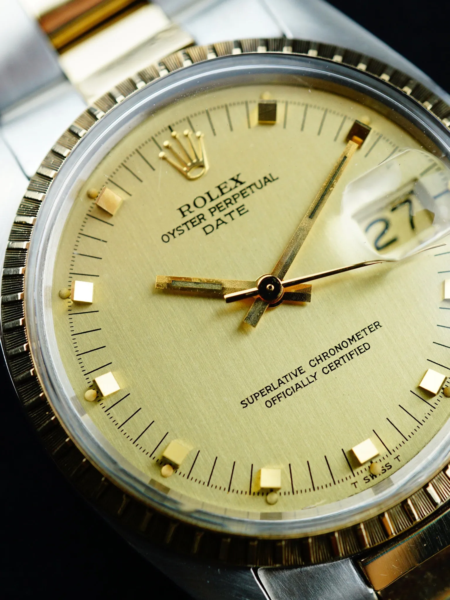 1979 Rolex Oyster Perpetual Date (Ref. 1505) Two Tone