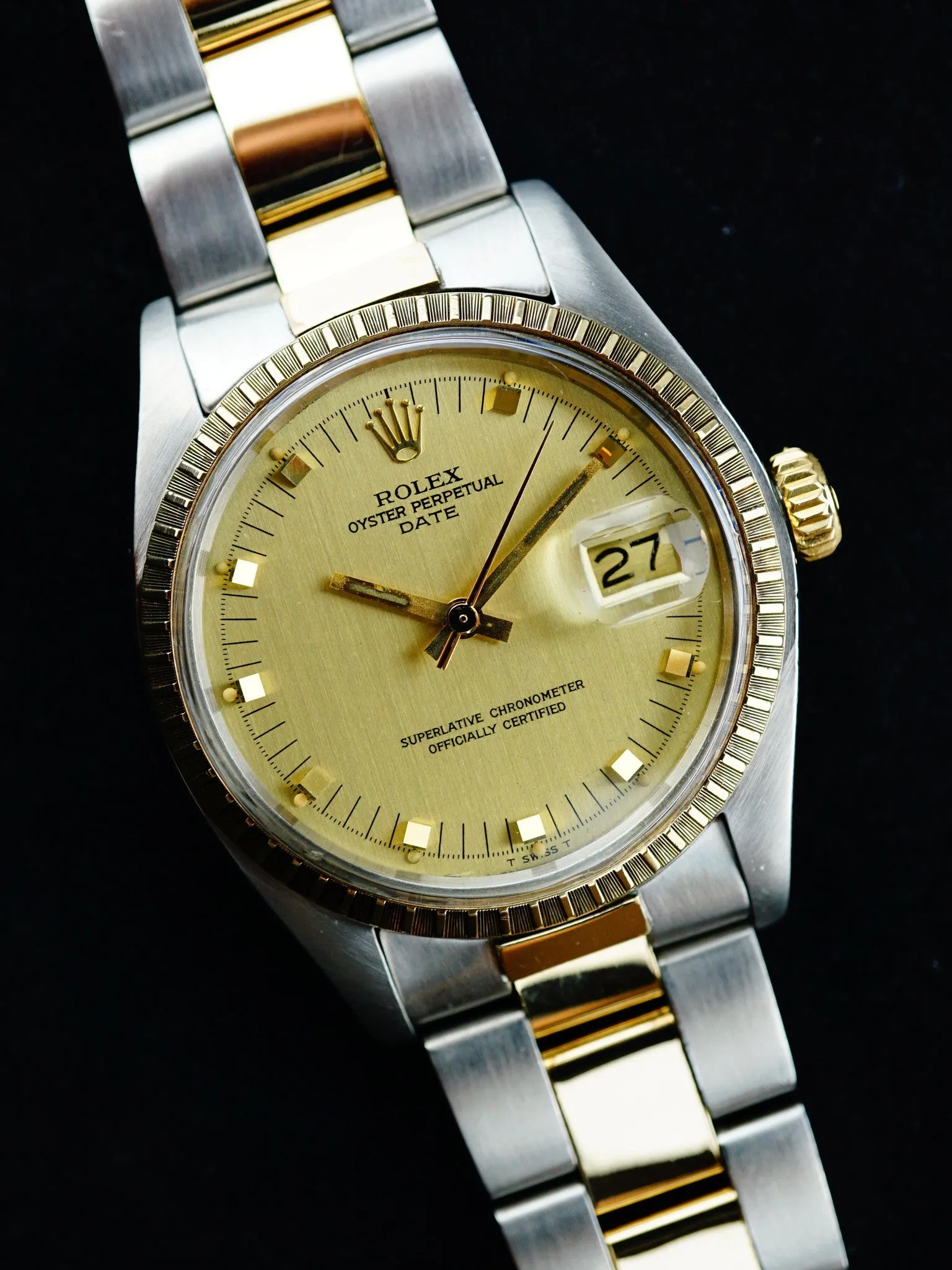 1979 Rolex Oyster Perpetual Date (Ref. 1505) Two Tone