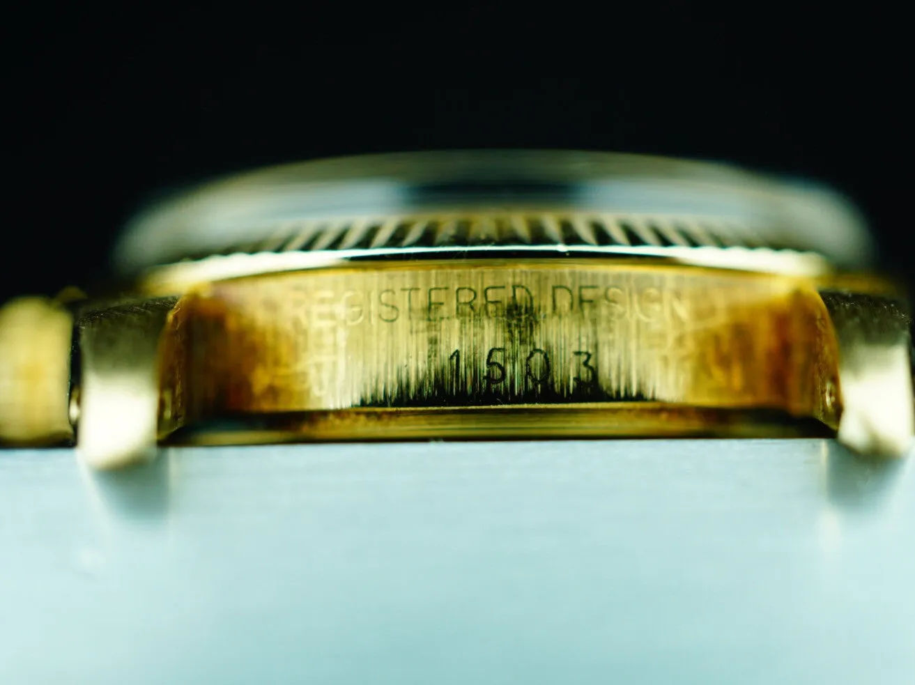 1980 Rolex Oyster Perpetual Date (Ref. 1503) 14K Solid Gold