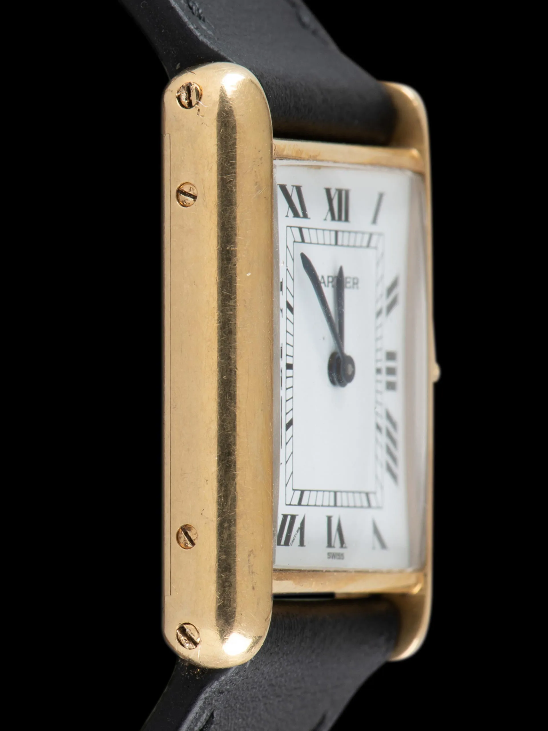 1980s Cartier Tank LC (Ref. 78086) 18K YG