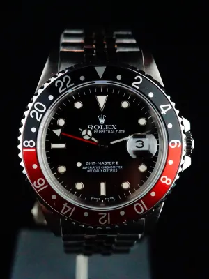 1989 Rolex GMT Master II Ref. 16710 "Coke Insert"
