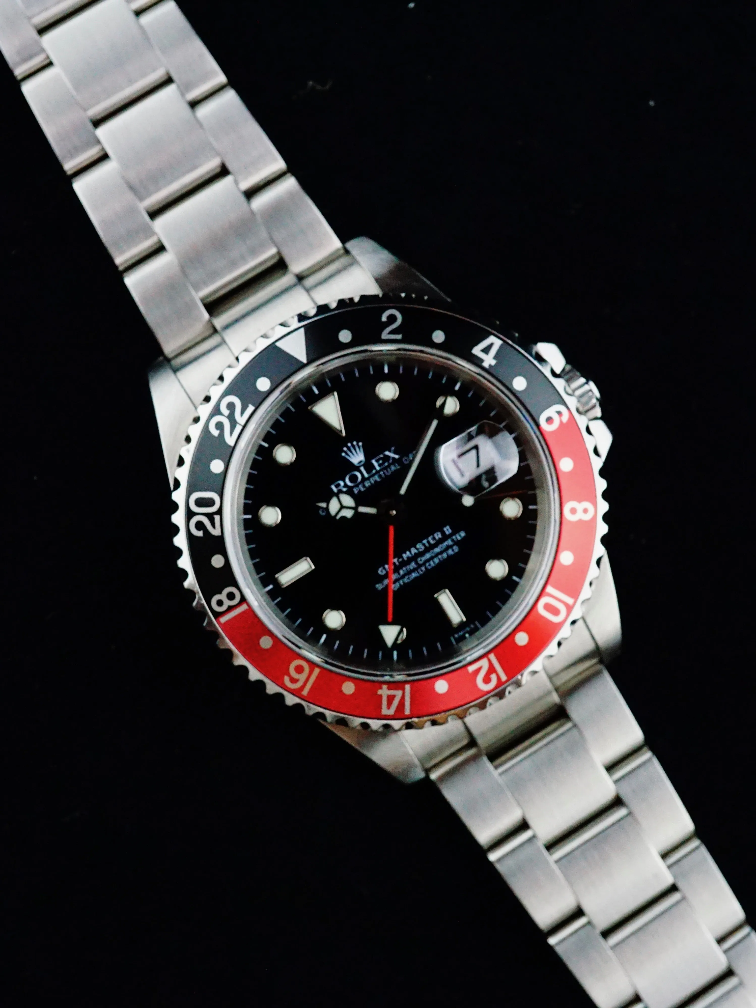 1998 Rolex GMT Master II Ref. 16710 "Coke Insert"