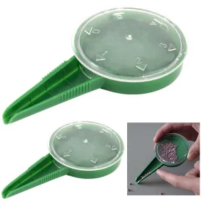 2 New Mini Hand Gardening Seeder Tool Flower Grass Seed Seeder Sower Useful