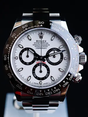 2016 Rolex Ceramic Daytona 116500LN White Dial with Box and Papers