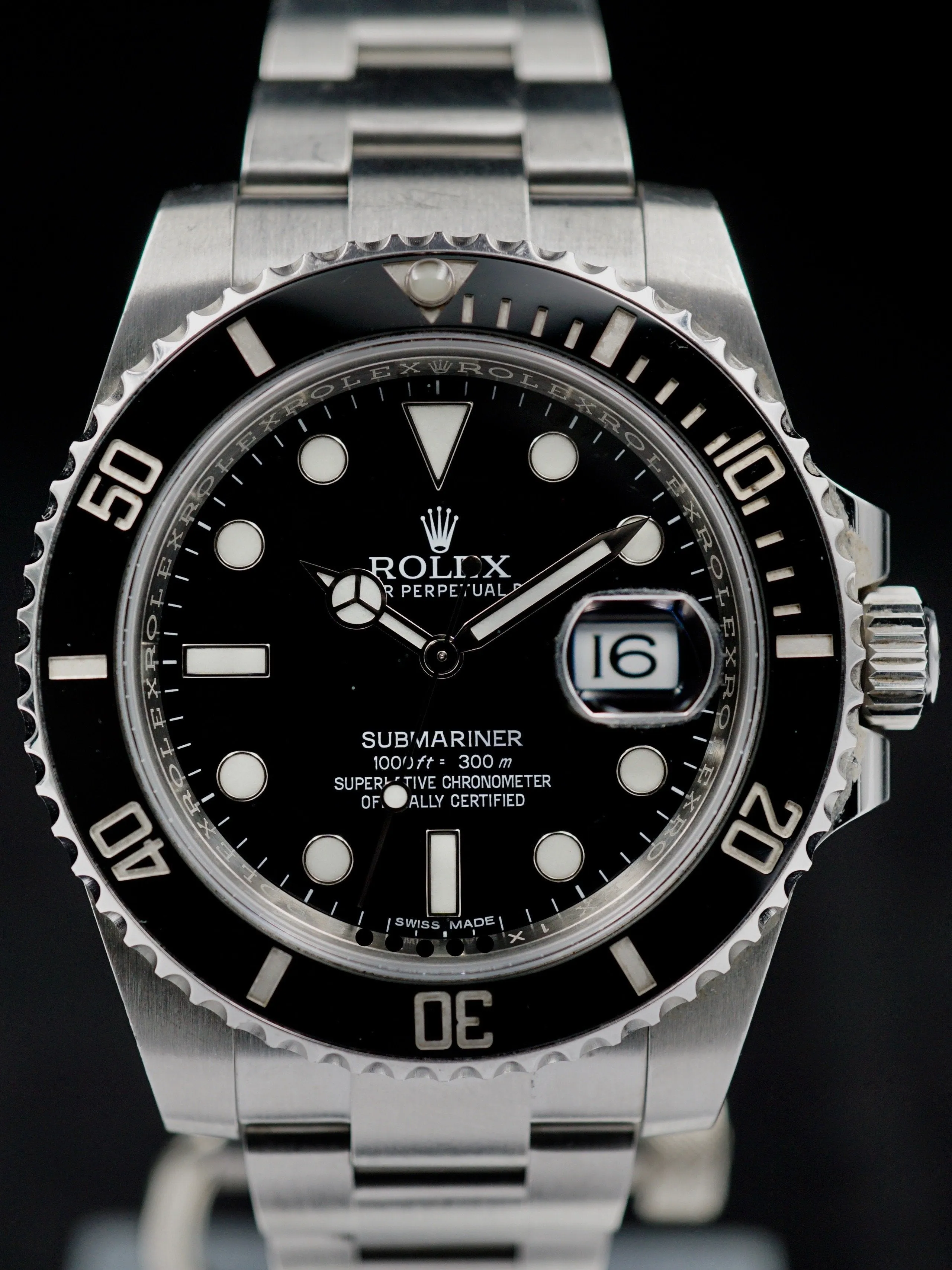 2016 Rolex Submariner Date Ref. 116610LN w/ Box and Papers