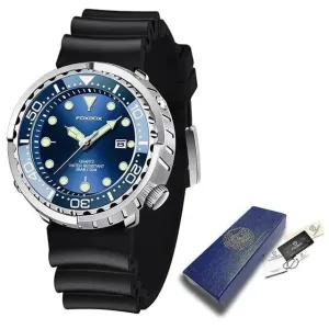 2023 Casual Mens Luxury Silicone Sport Watch Top Brand Quartz Date Clock Waterproof