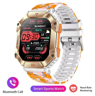 2024 Titan Pro Smart Watch: 2.0-Inch AI Fitness Tracker with Bluetooth Calling & IP68 Waterproof