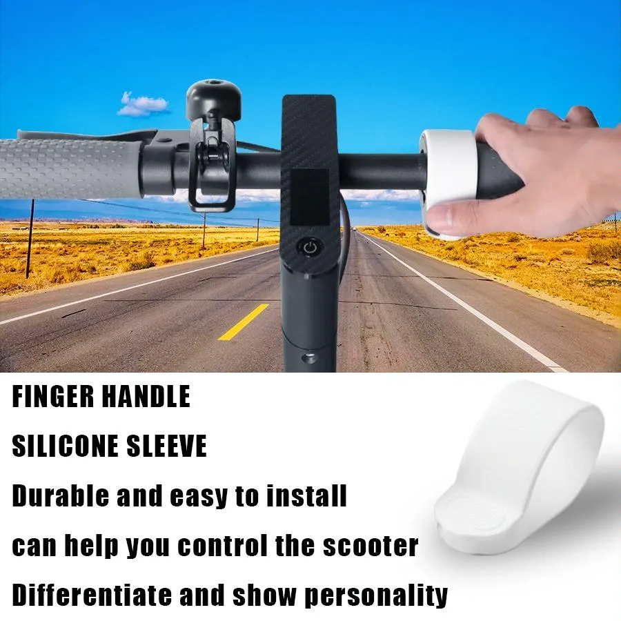 2pcs Silicone Scooter Accelerator Dial Cover for Xiaomi M365 / 1s / Pro / Max G30 / Es2