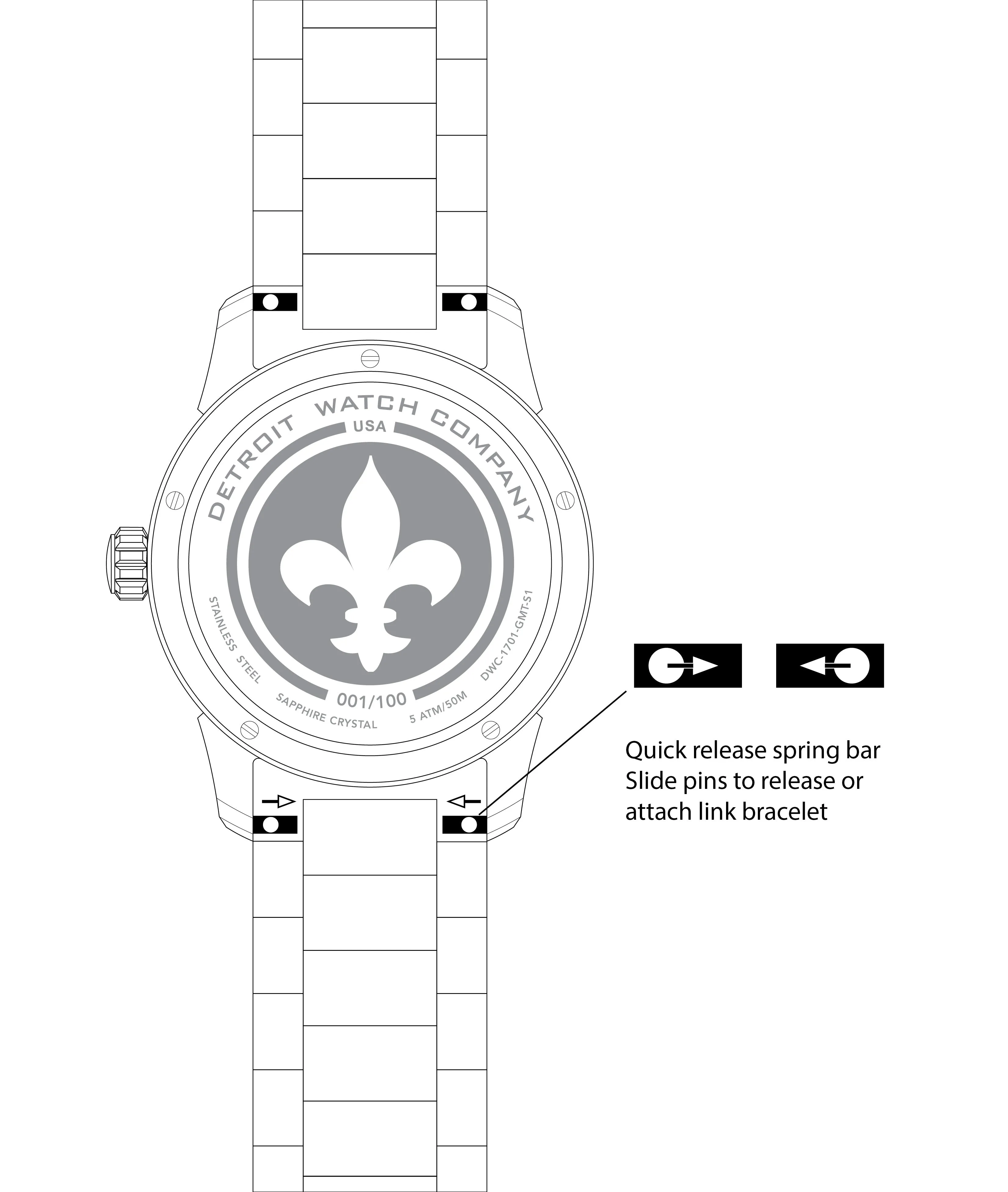 39mm 1701 Pontchartrain Louis XIV classic Exhibition