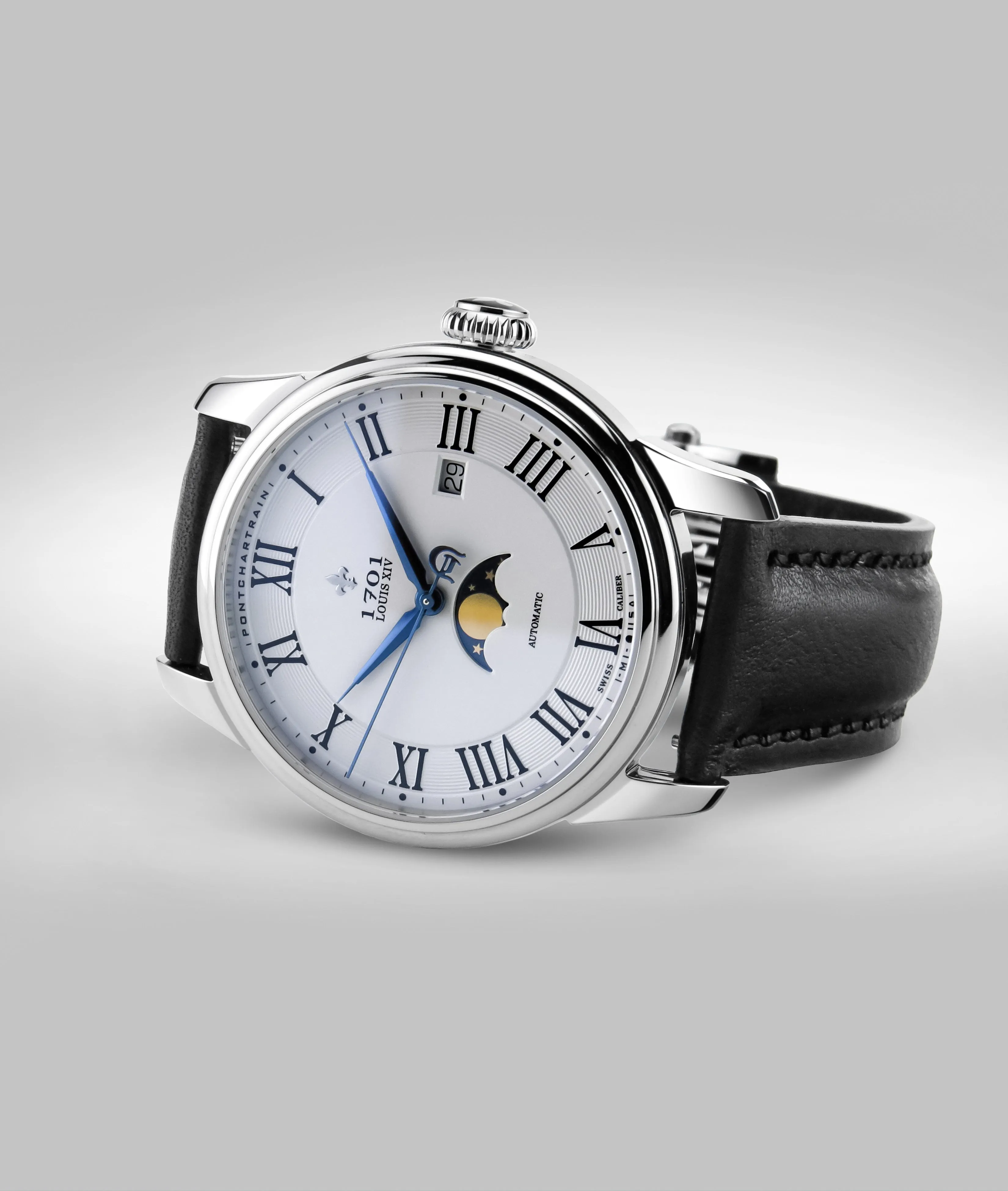 42mm Pontchartrain Louis XIV Moonphase Exhibition
