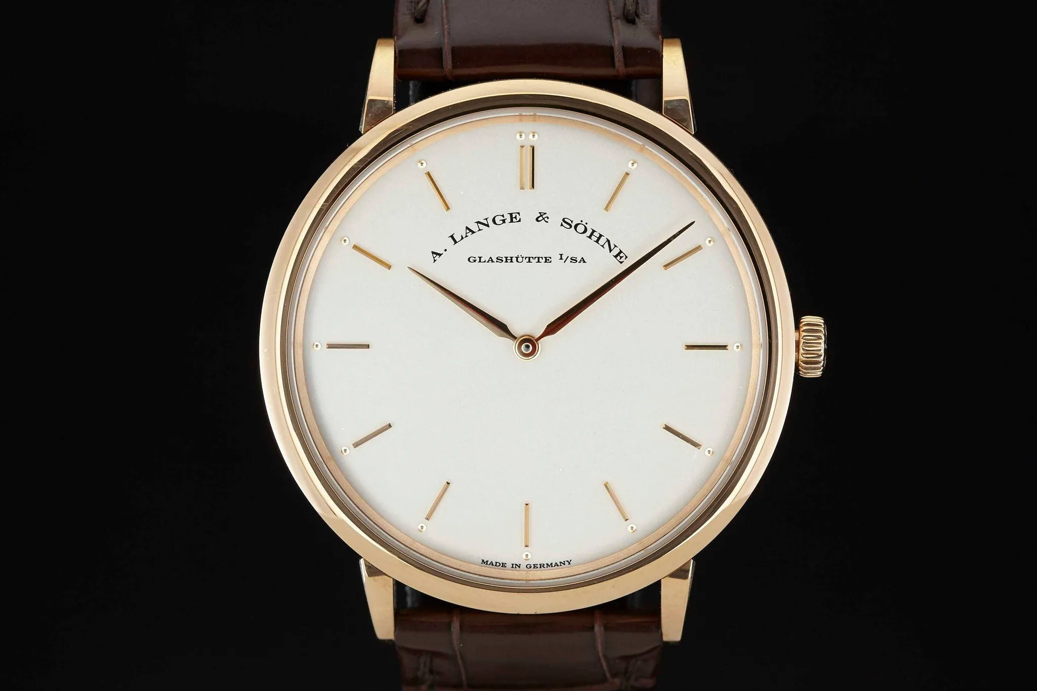 A. Lange & Söhne Saxonia Thin Pink Gold