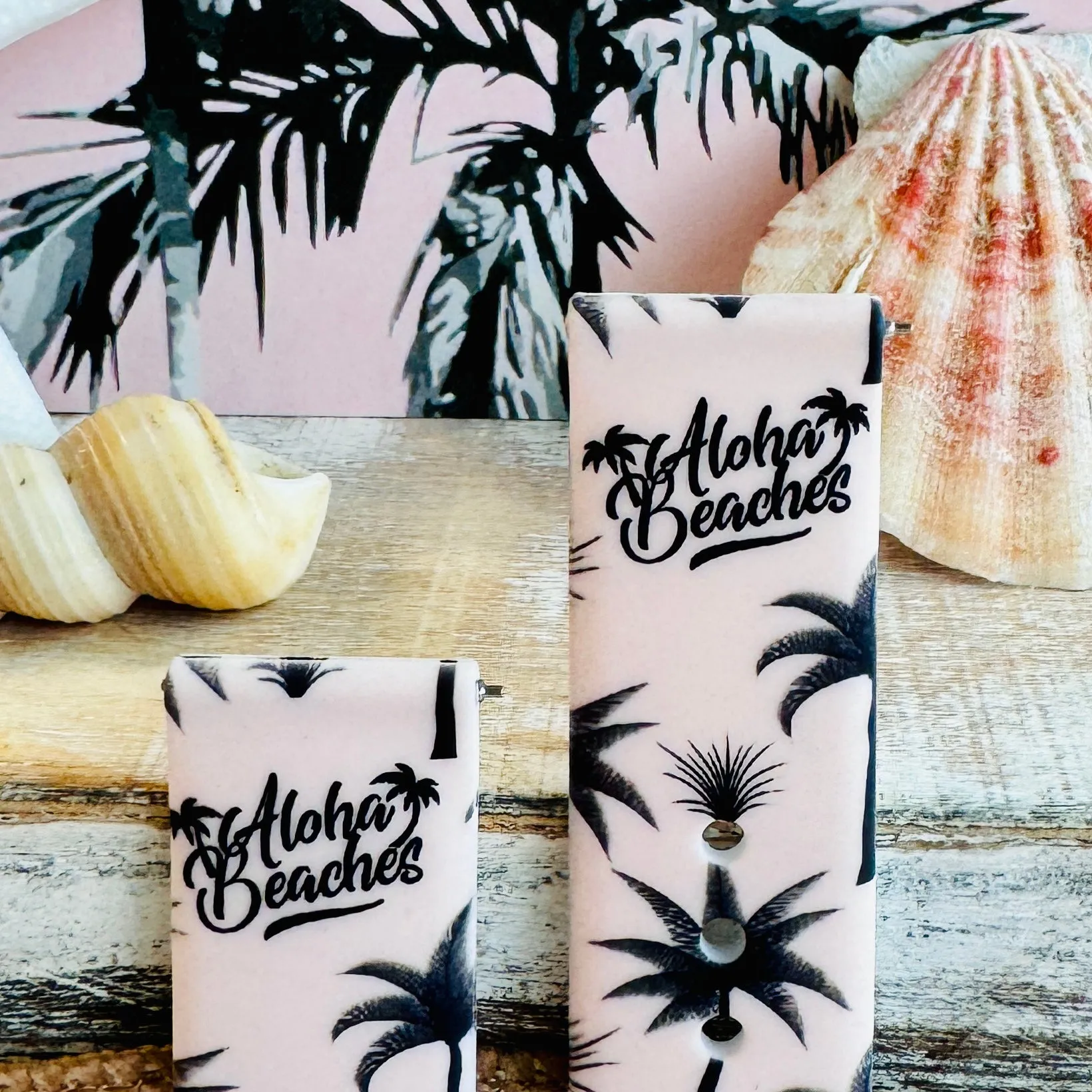 Aloha Beaches Print Silicone Band For Samsung Watch