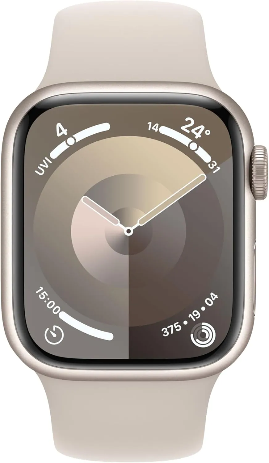 Apple Watch Series 9 41mm Smartwatch with Starlight Aluminum Case