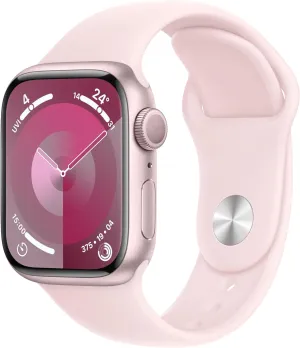 Apple Watch Series 9 41mm Smartwatch with Starlight Aluminum Case