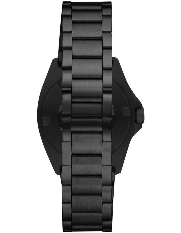 Armani Men's Sleek Black Watch 40mm Dial Water Resistant AR11257