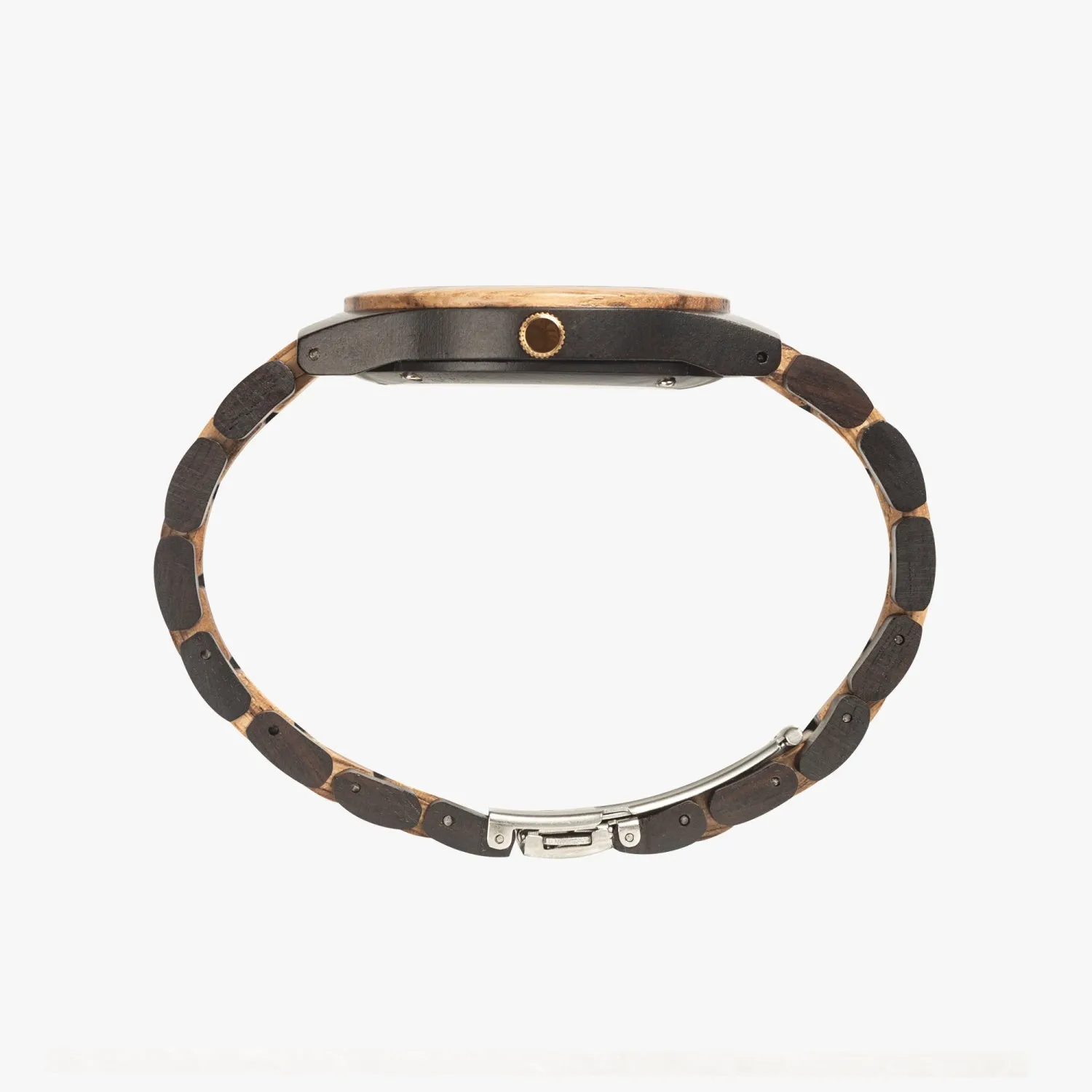 Atlas Mandala Wood Watch