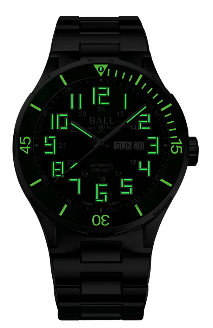Ball Roadmaster Starlight Chronometer DM3030B-S6C-GR