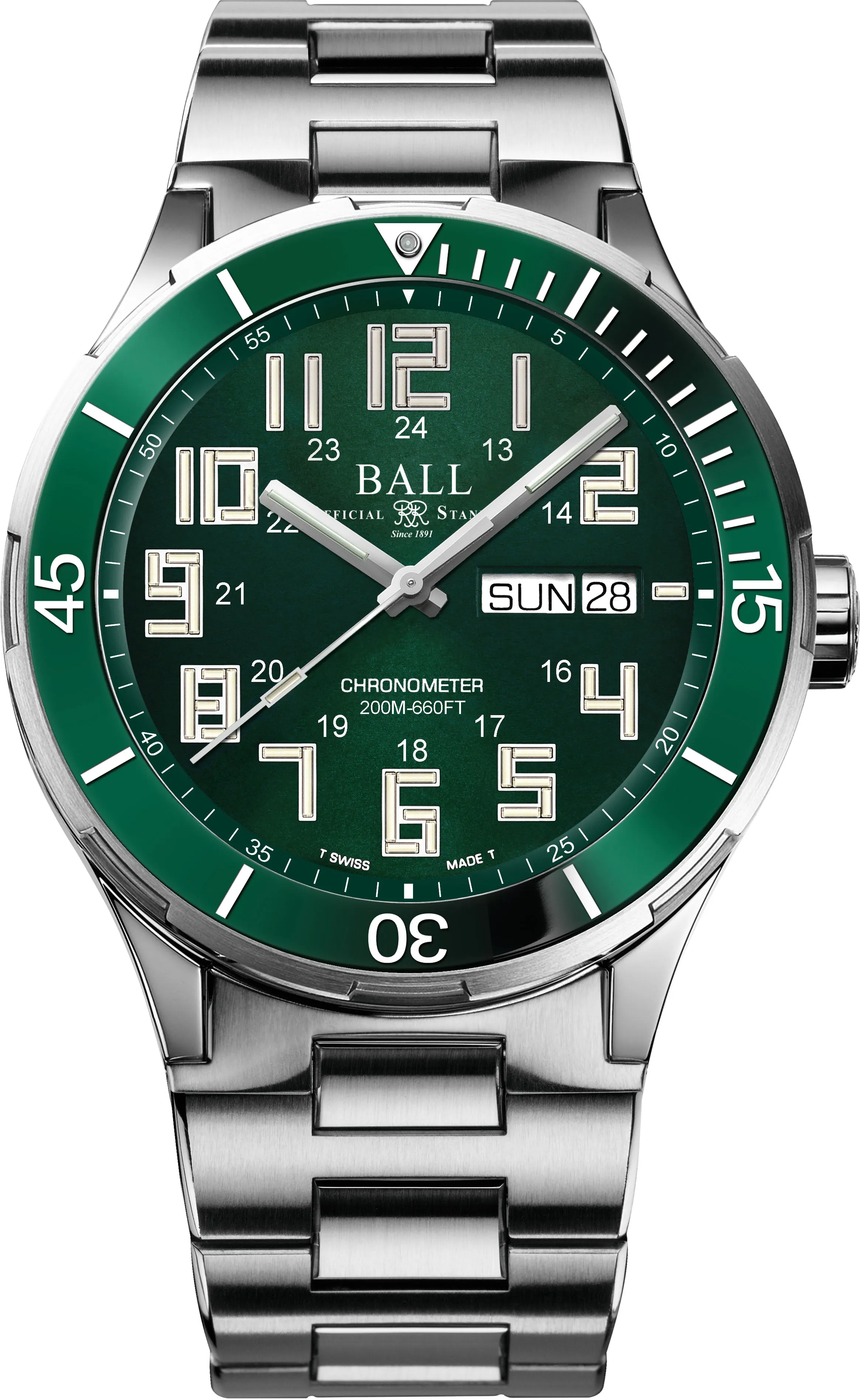 Ball Roadmaster Starlight Chronometer DM3030B-S6C-GR