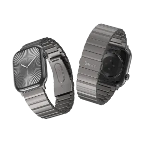 Benks AeroTitan Adjustable Titanium Watch Band for Apple Watch 44/45/46/49mm