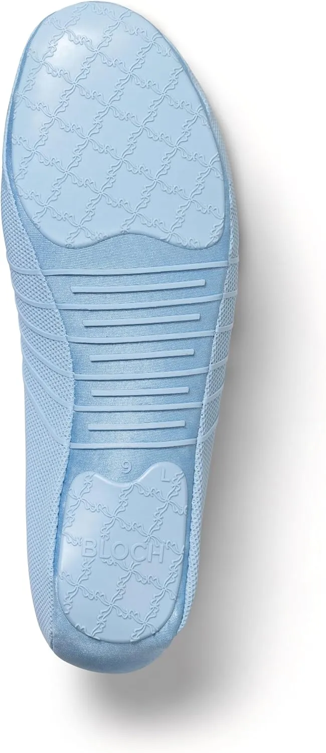 Bloch Women's Flex Slipper, Light Blue, 8