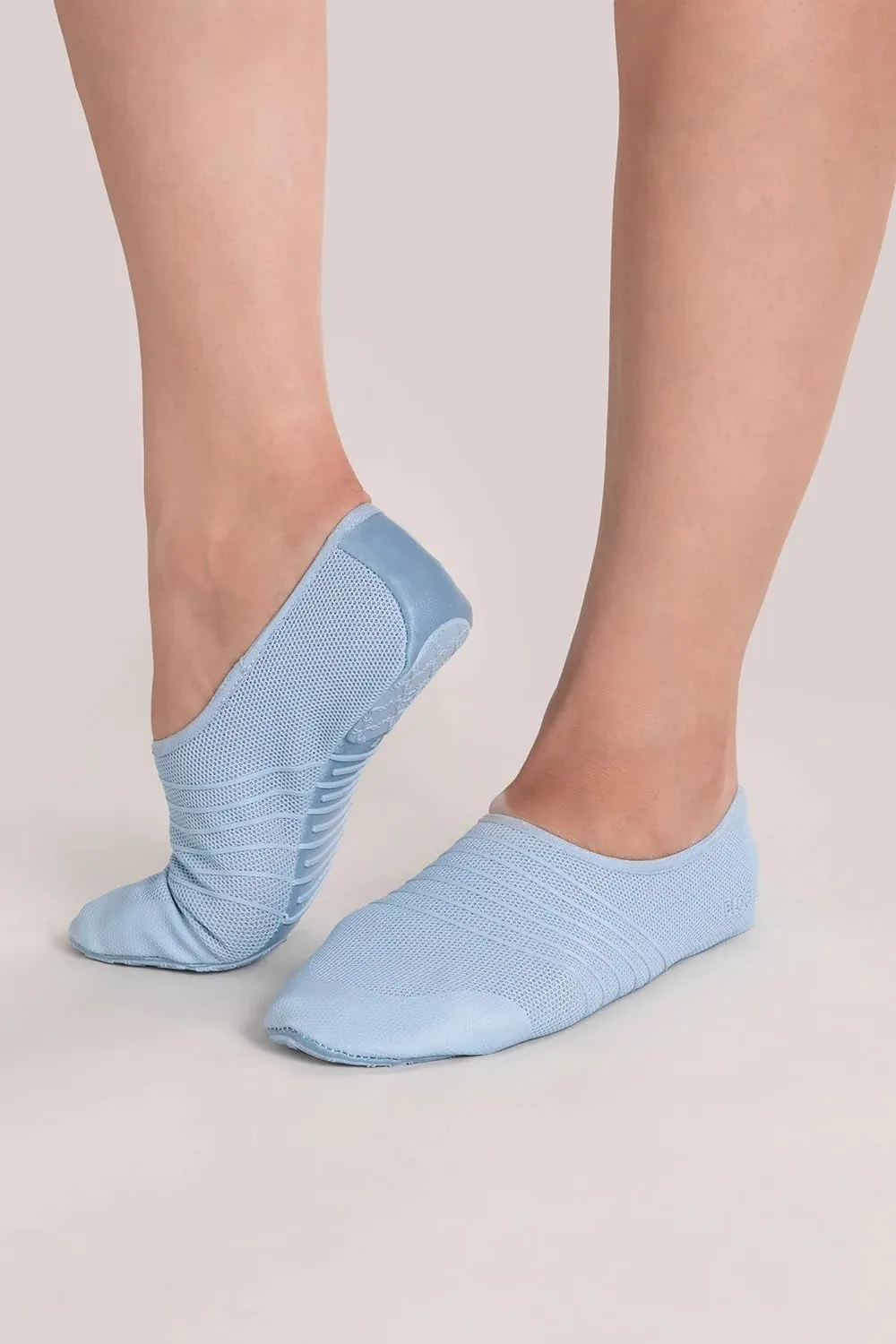 Bloch Women's Flex Slipper, Light Blue, 8