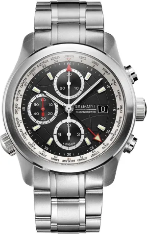 BM Watch WORSld Timer ALT1-WT Black Bracelet