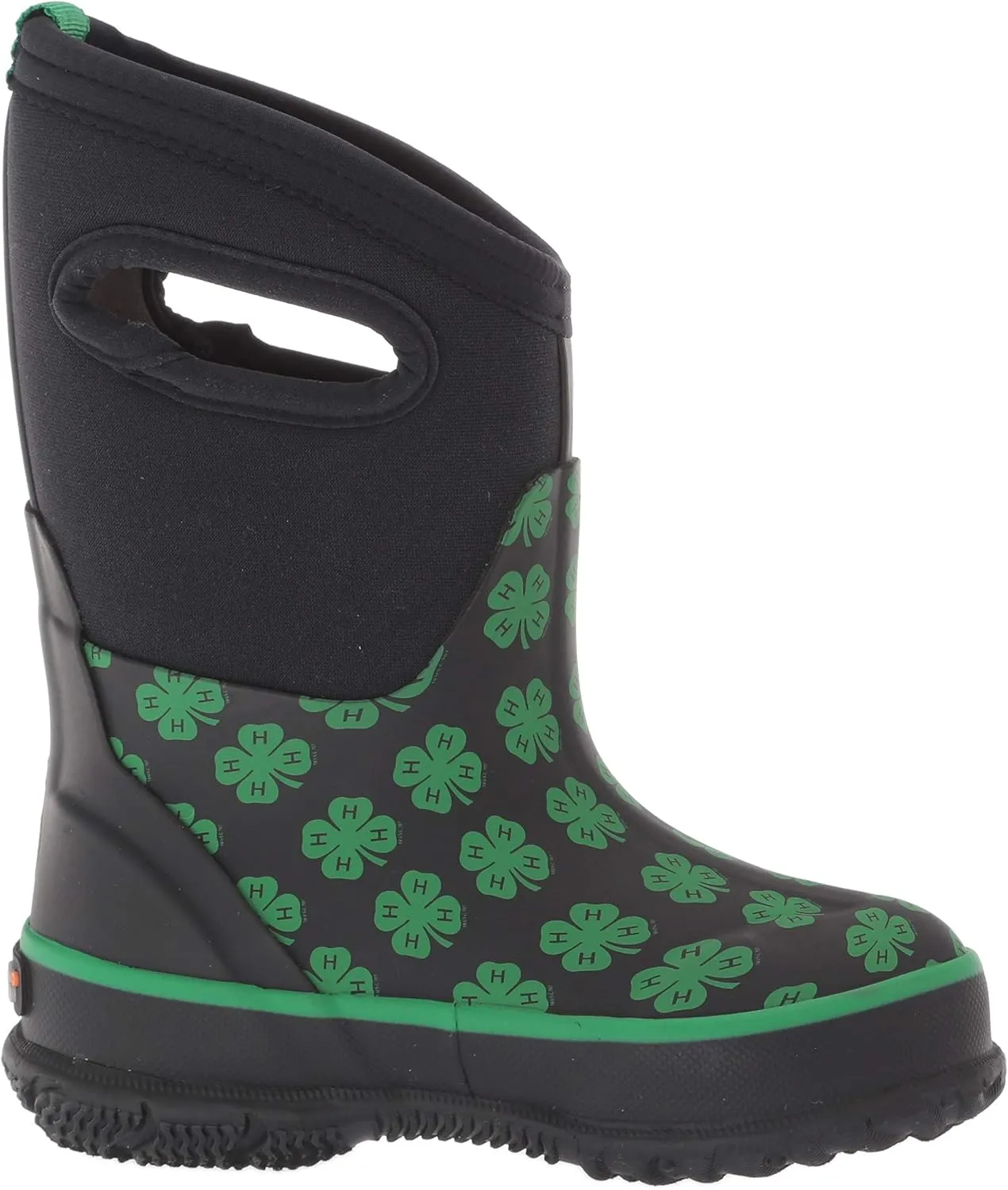 BOGS Unisex-Child Classic High Waterproof Insulated Rubber Neoprene Rain Boot